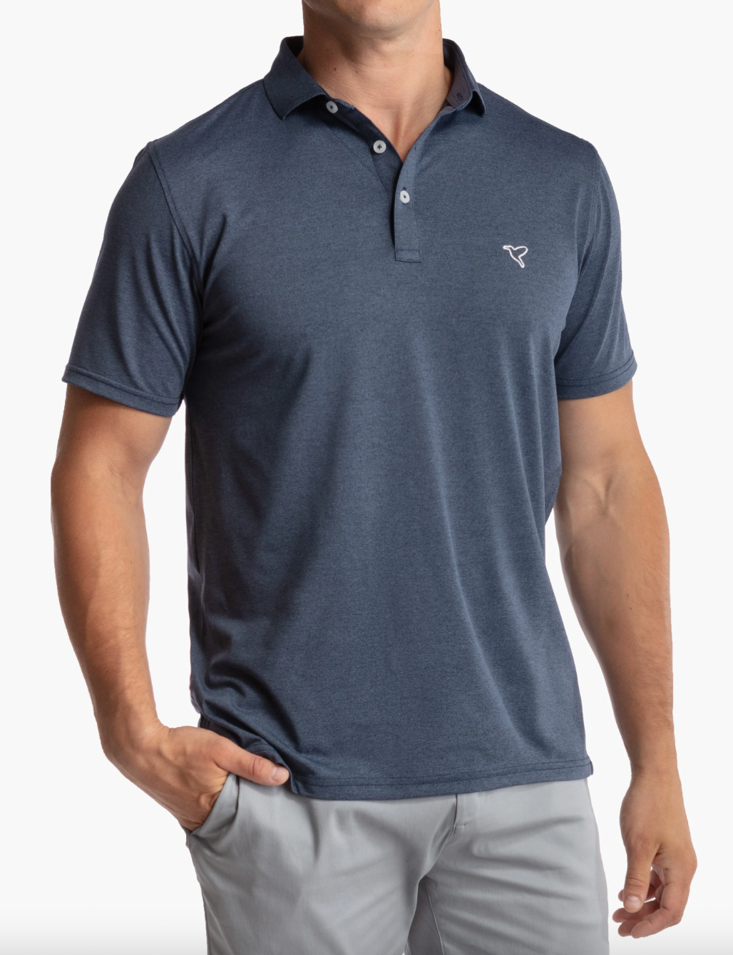 Stretch Knit Golf Polo Fidel Basspro