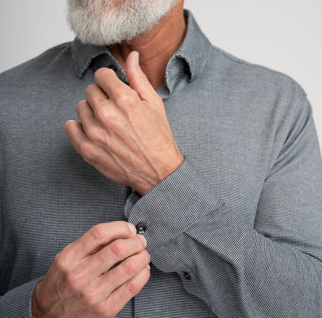 Tech Pique Shirt Grey
