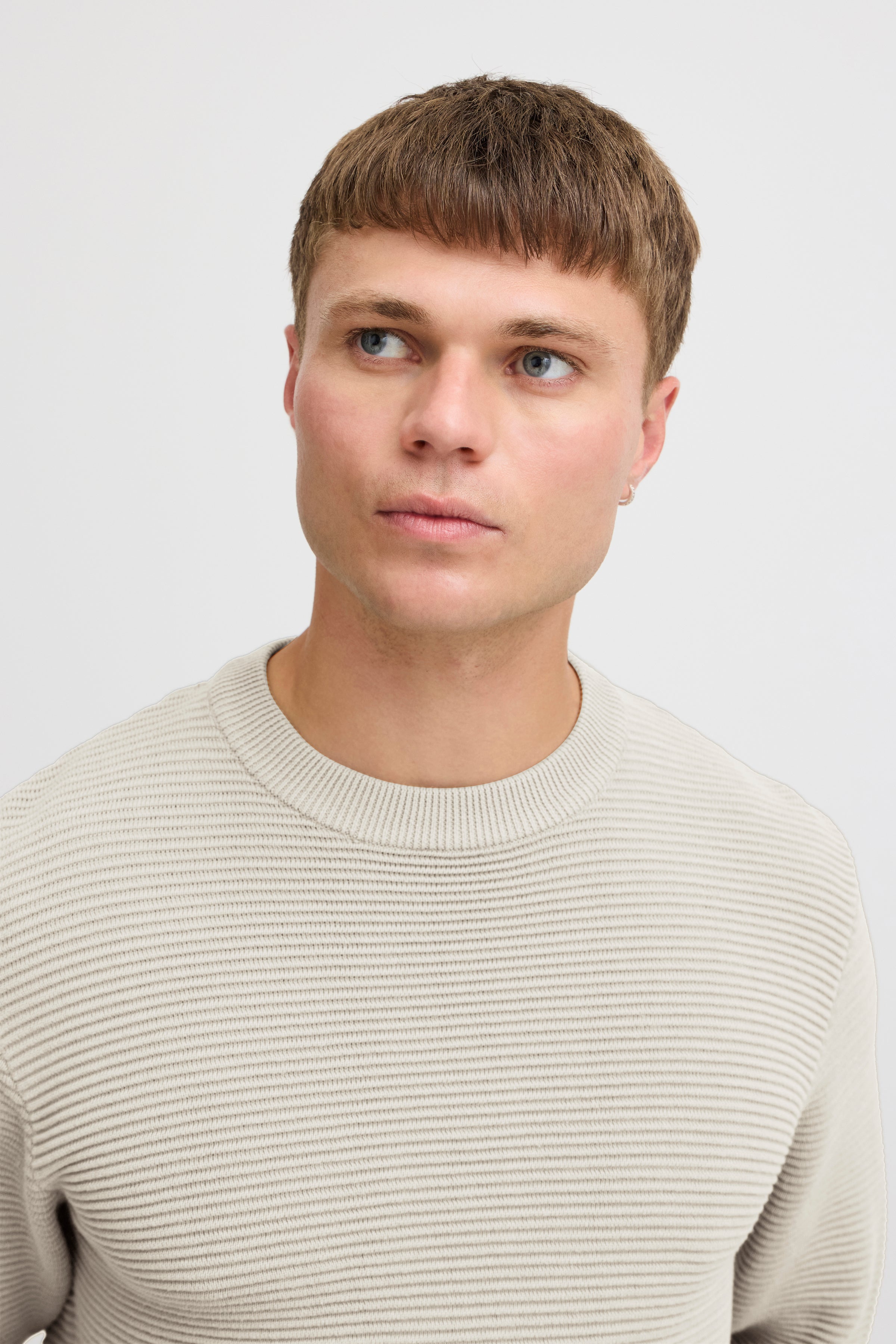 Valencia Crew Knit Oatmeal