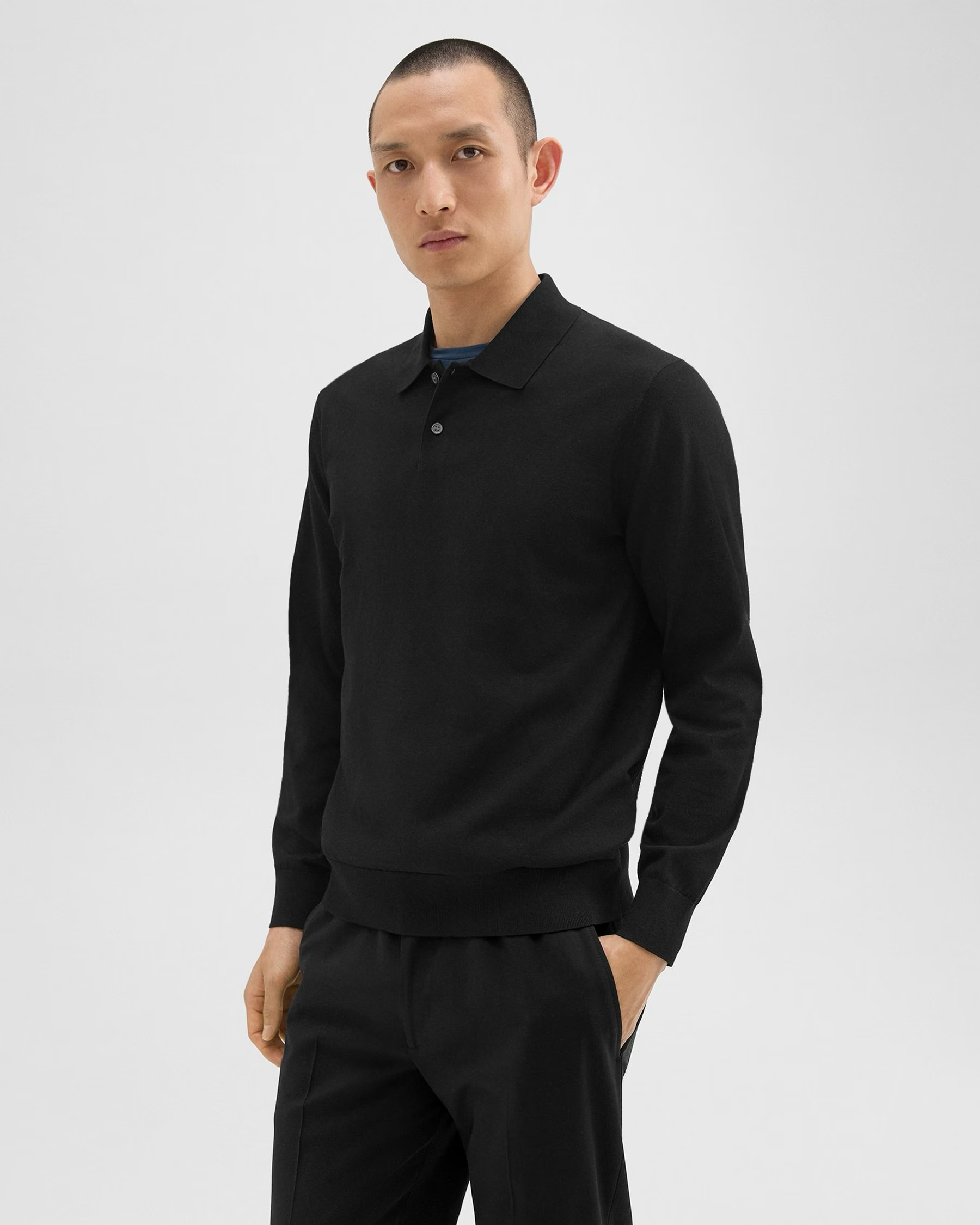 Goris Light Bilen Sweater Polo Black