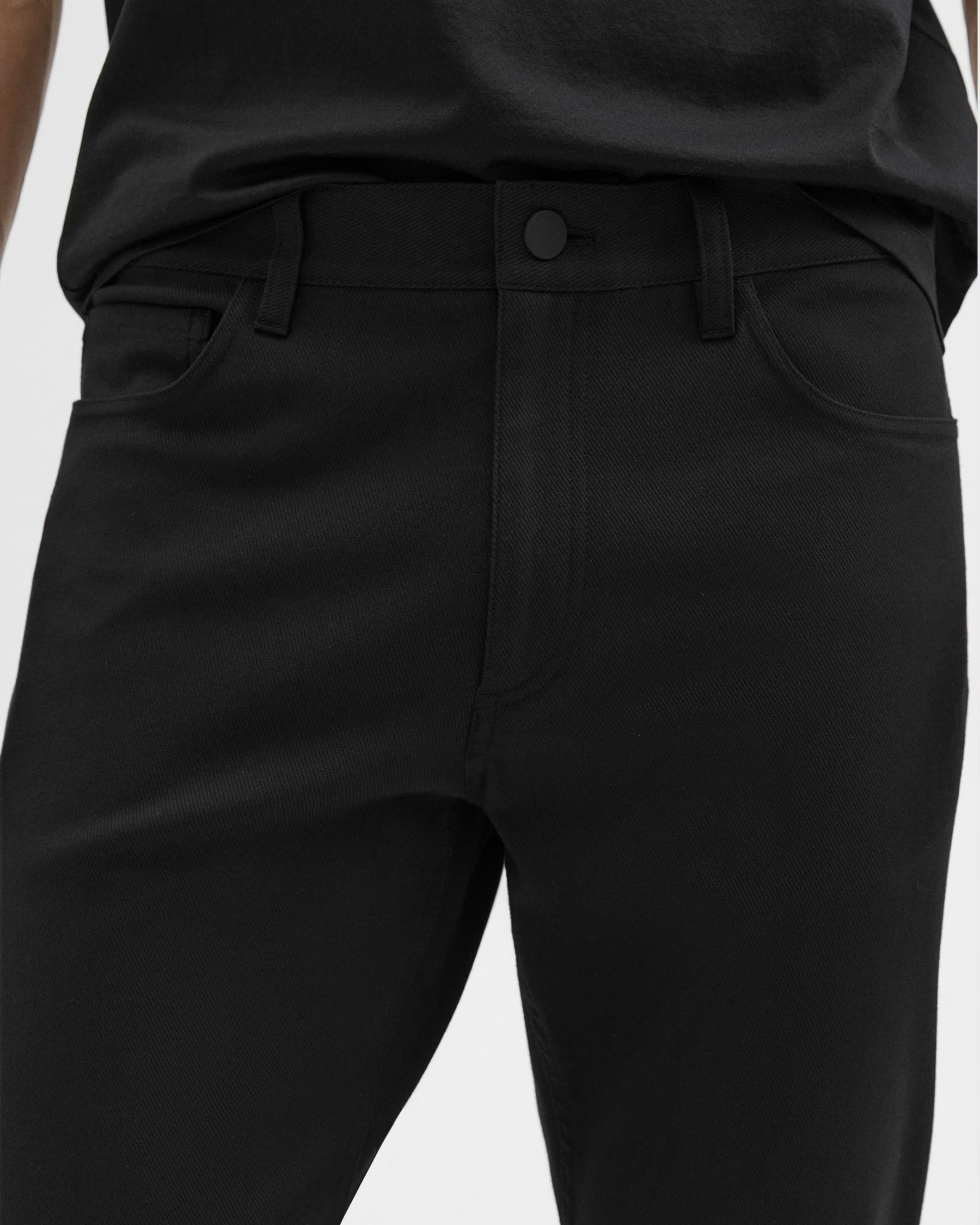 Raffi Pant in Neoteric Twill Black