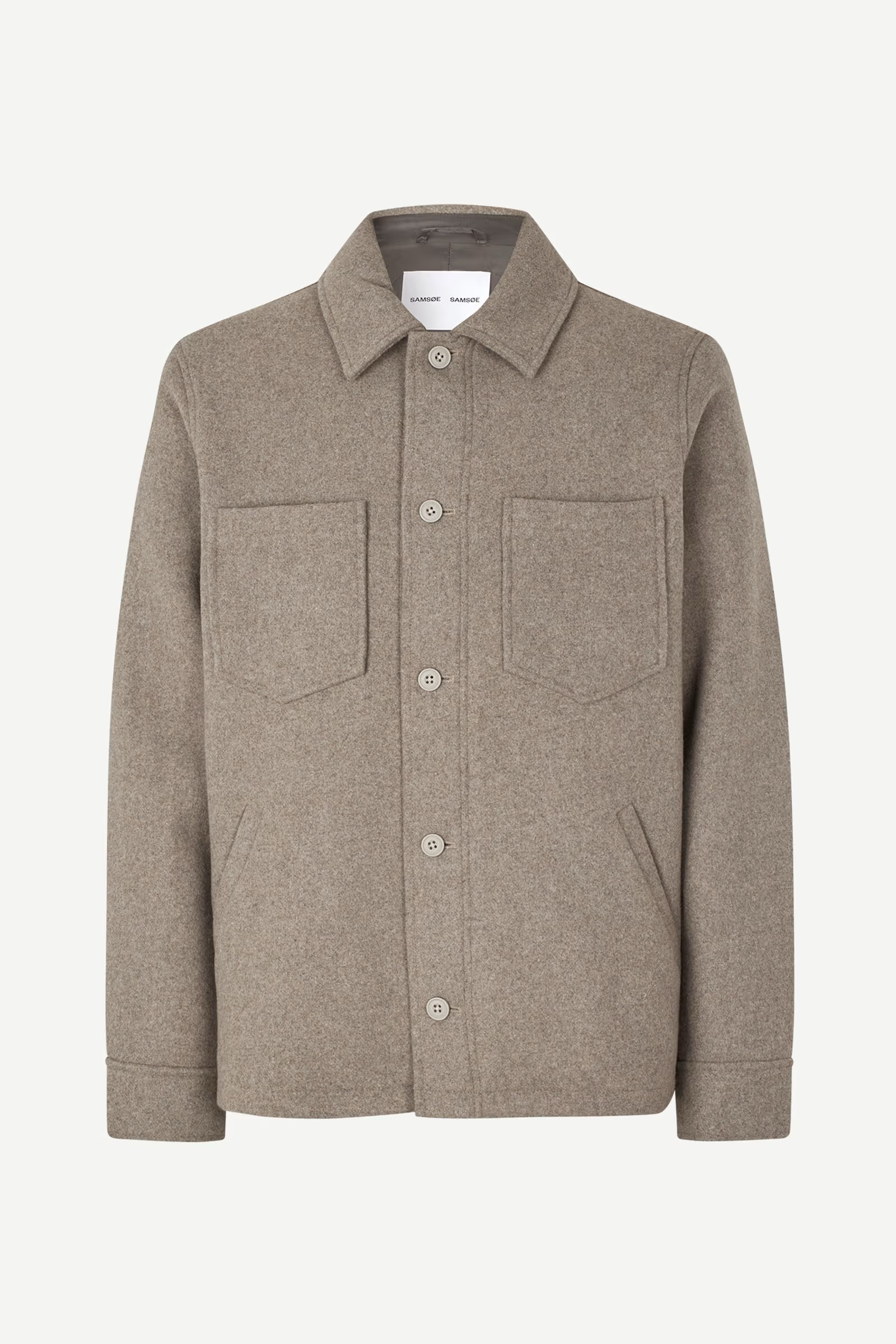 Pally Shirt Jacket Elephant Skin