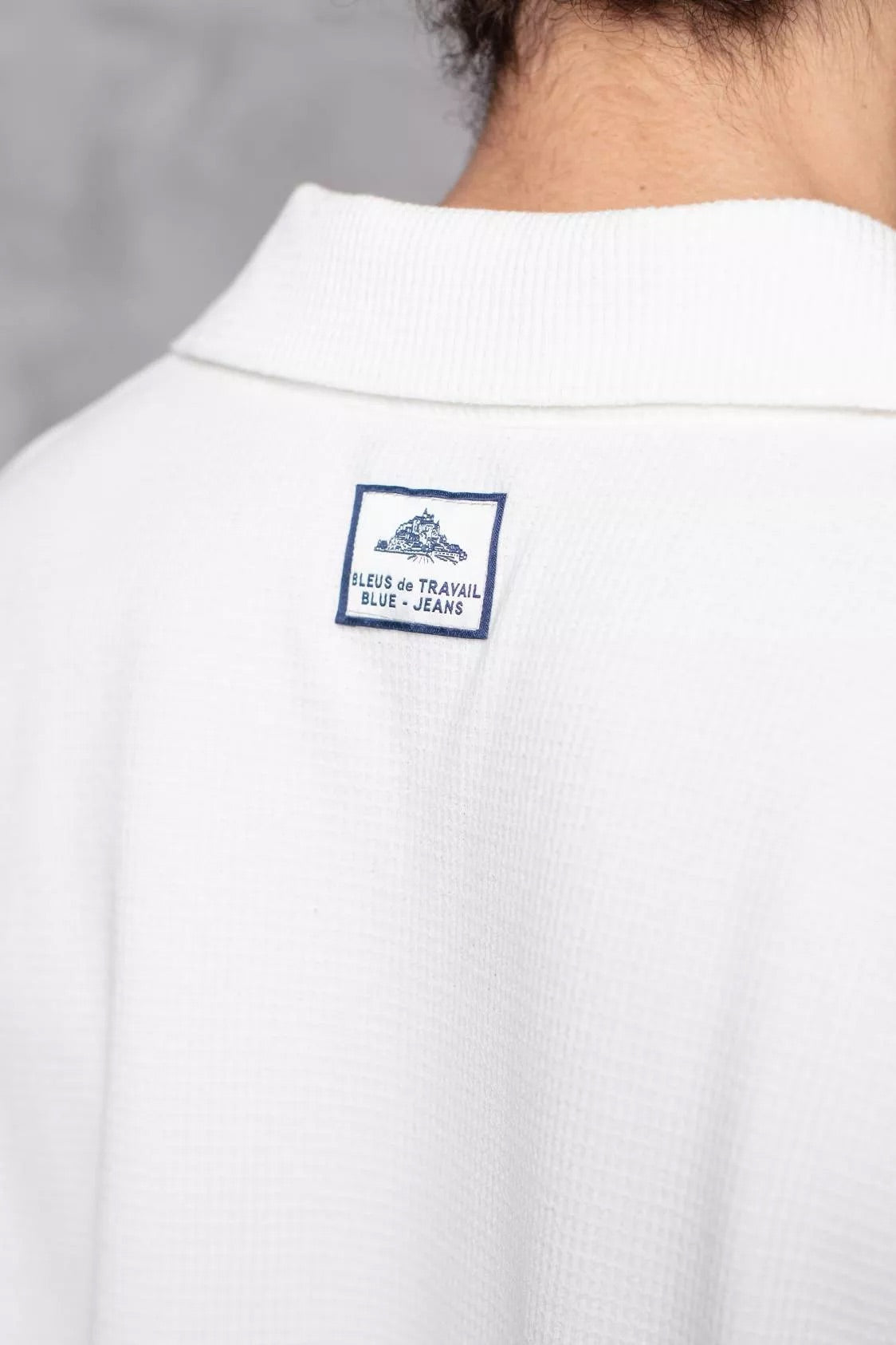 Tamano Textured Knit Shirt Off White