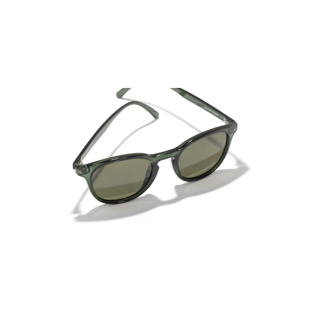 Yuba Polarized Sunglasses - Deep Green Forest