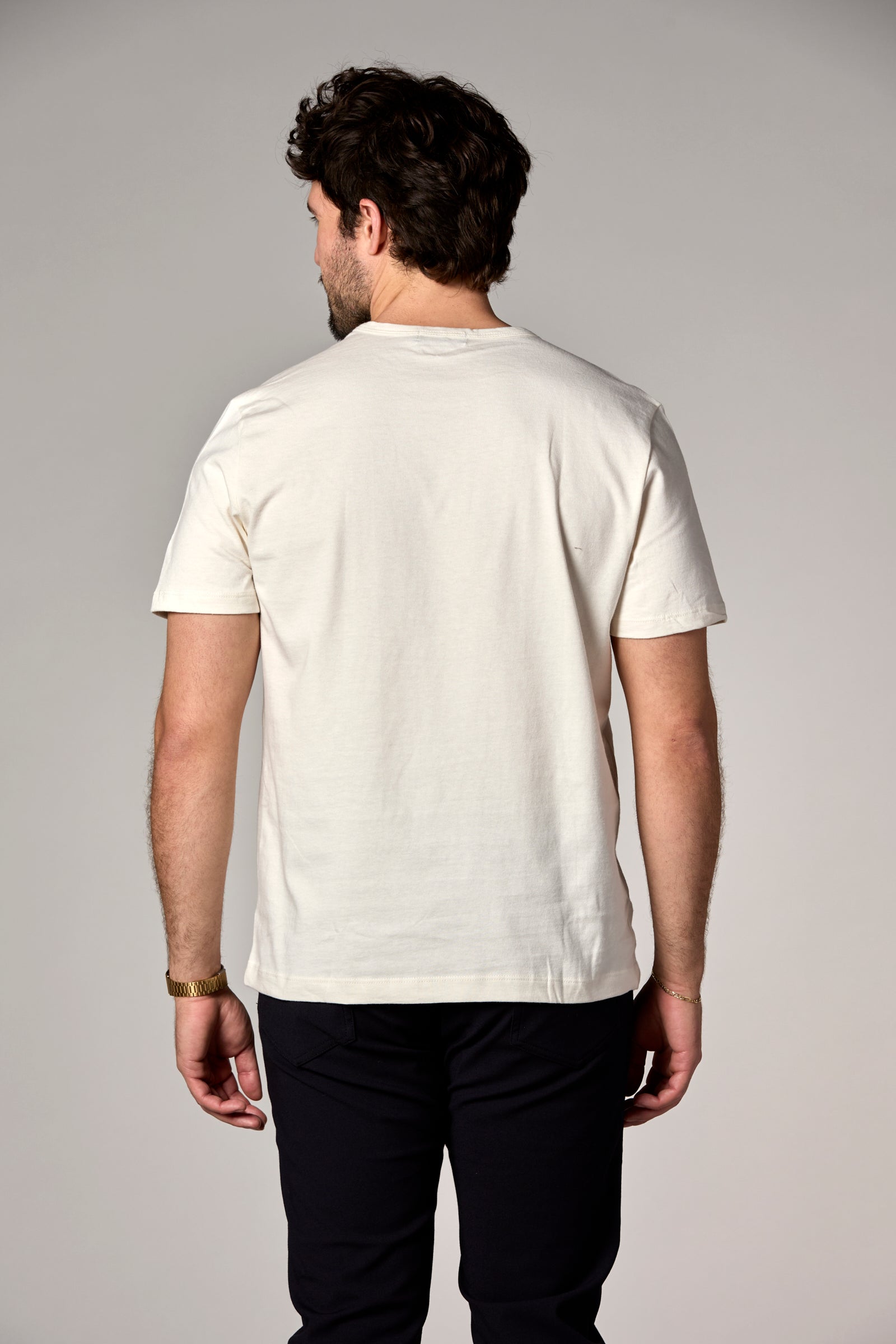 The Rick Crewneck Tee Ivory