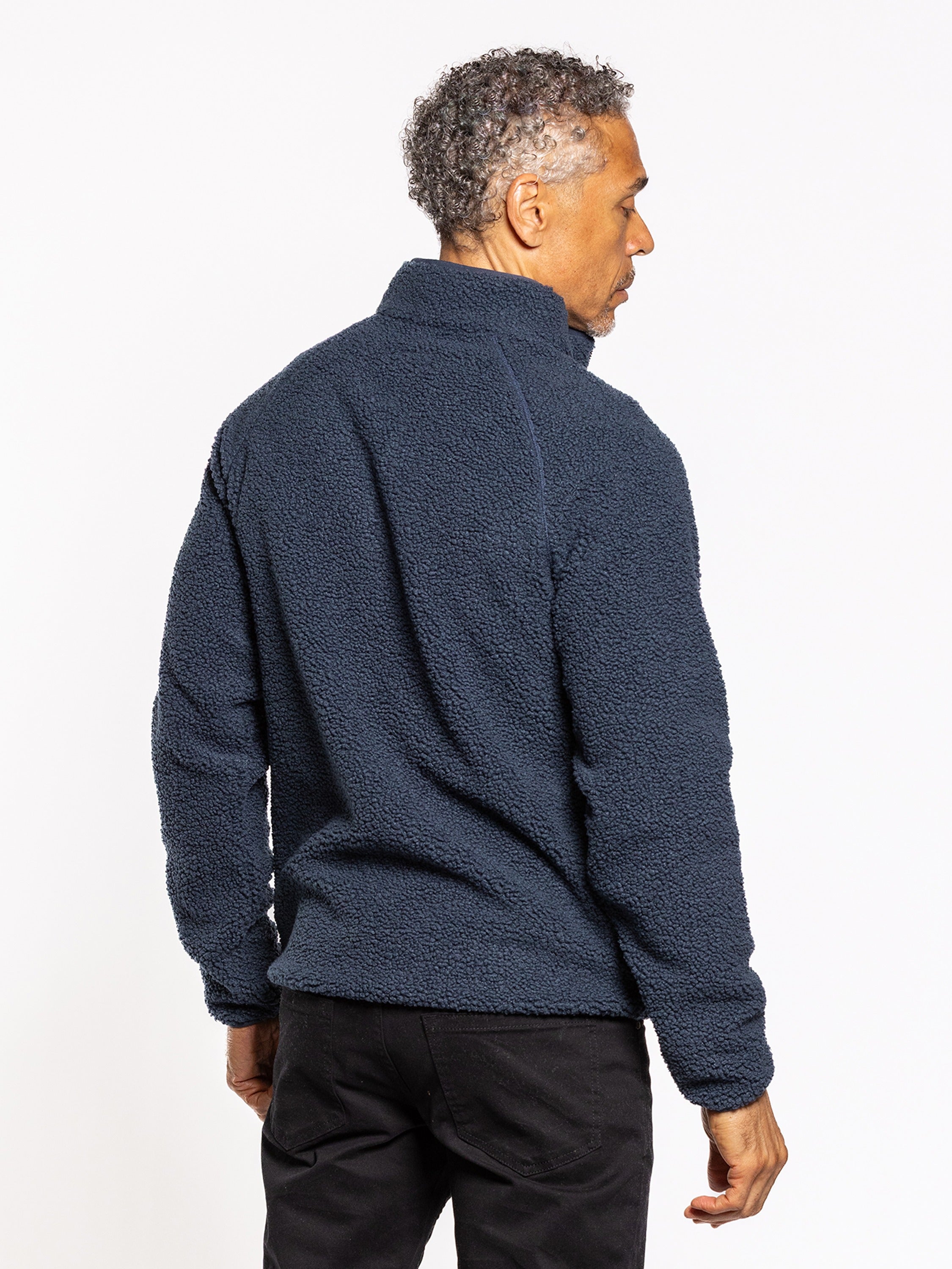 Blizzard Quarter Zip Indigo Night