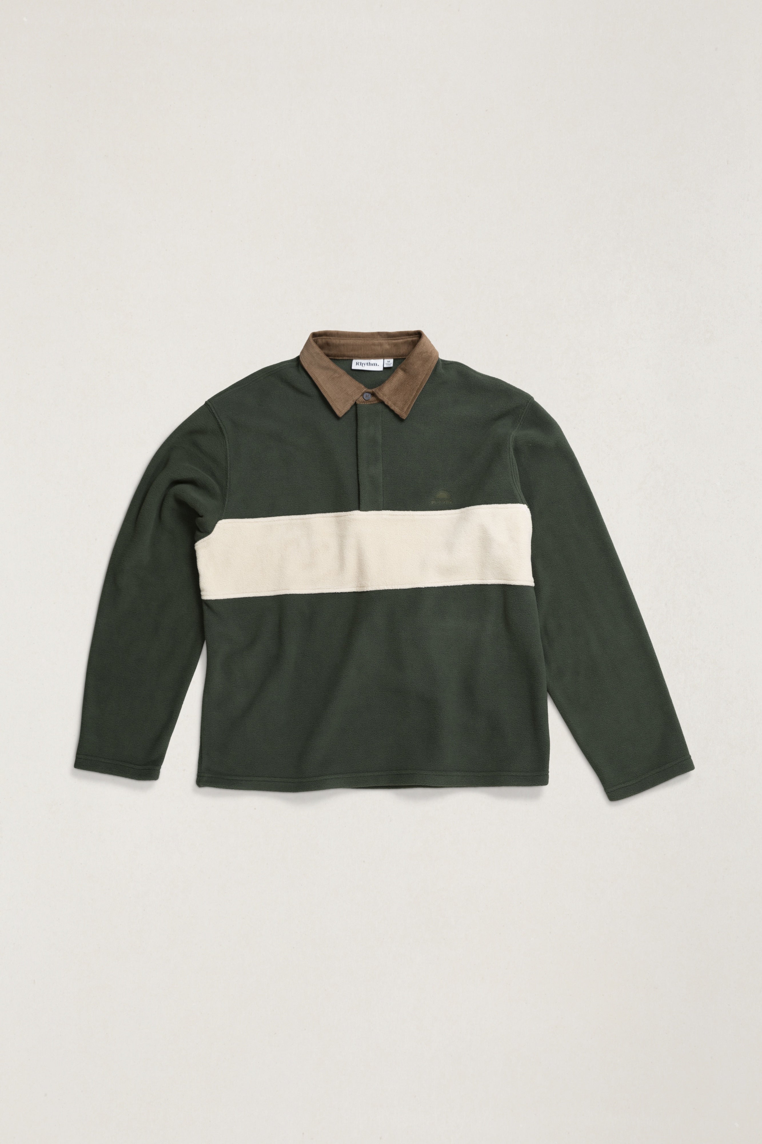 Awake Polar Fleece Polo Forest