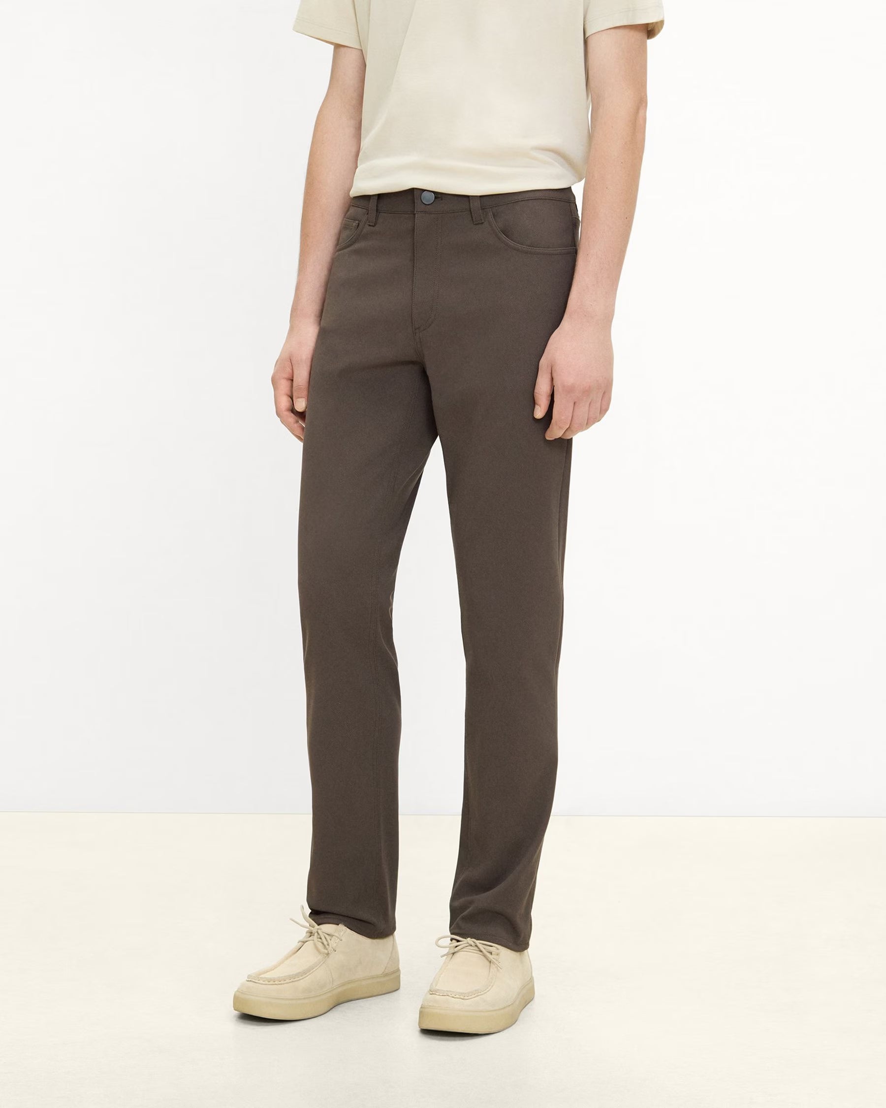 Raffi Pant in Neoteric Twill Classic Brown