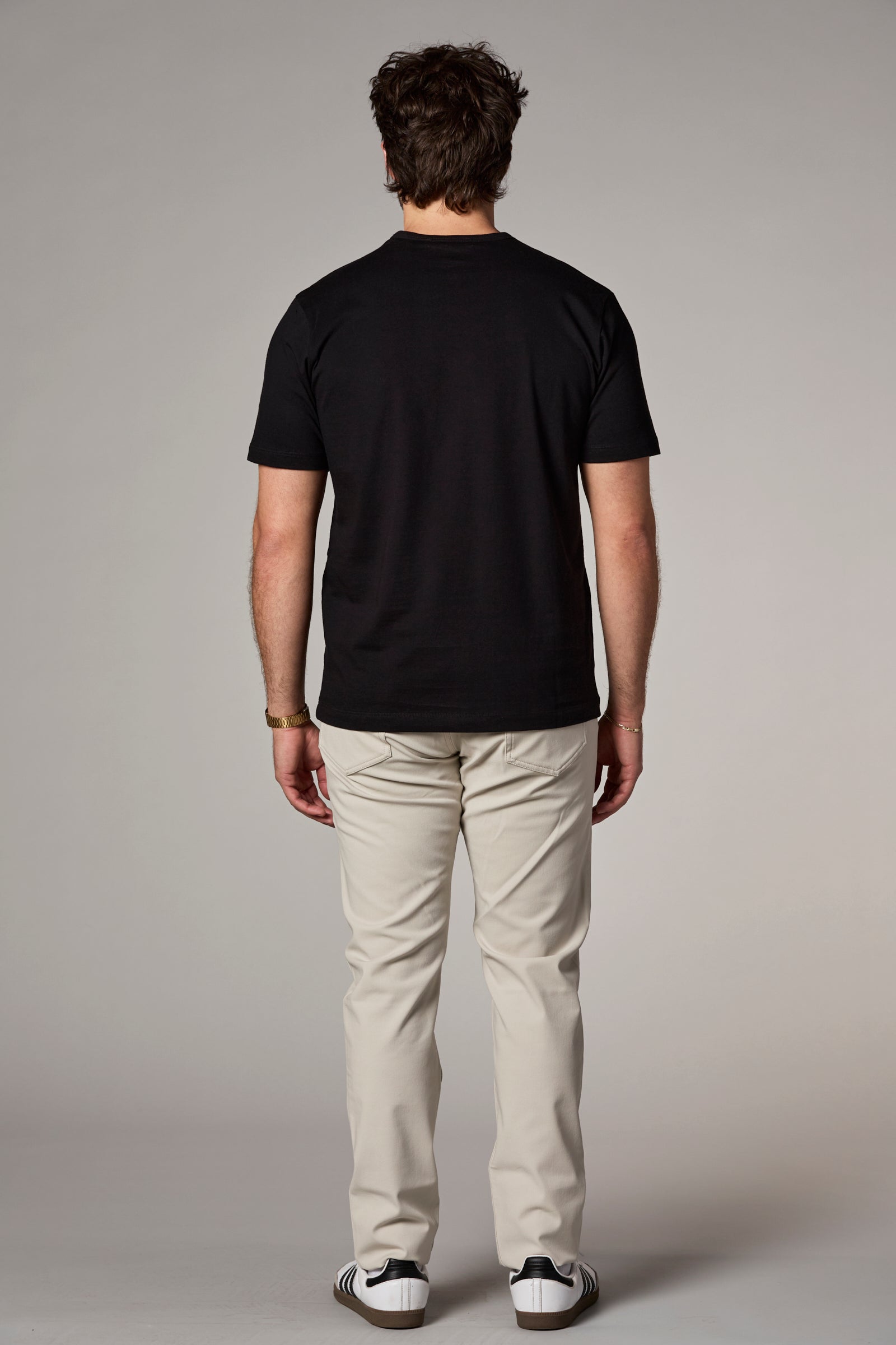 The Rick Crewneck Tee Black