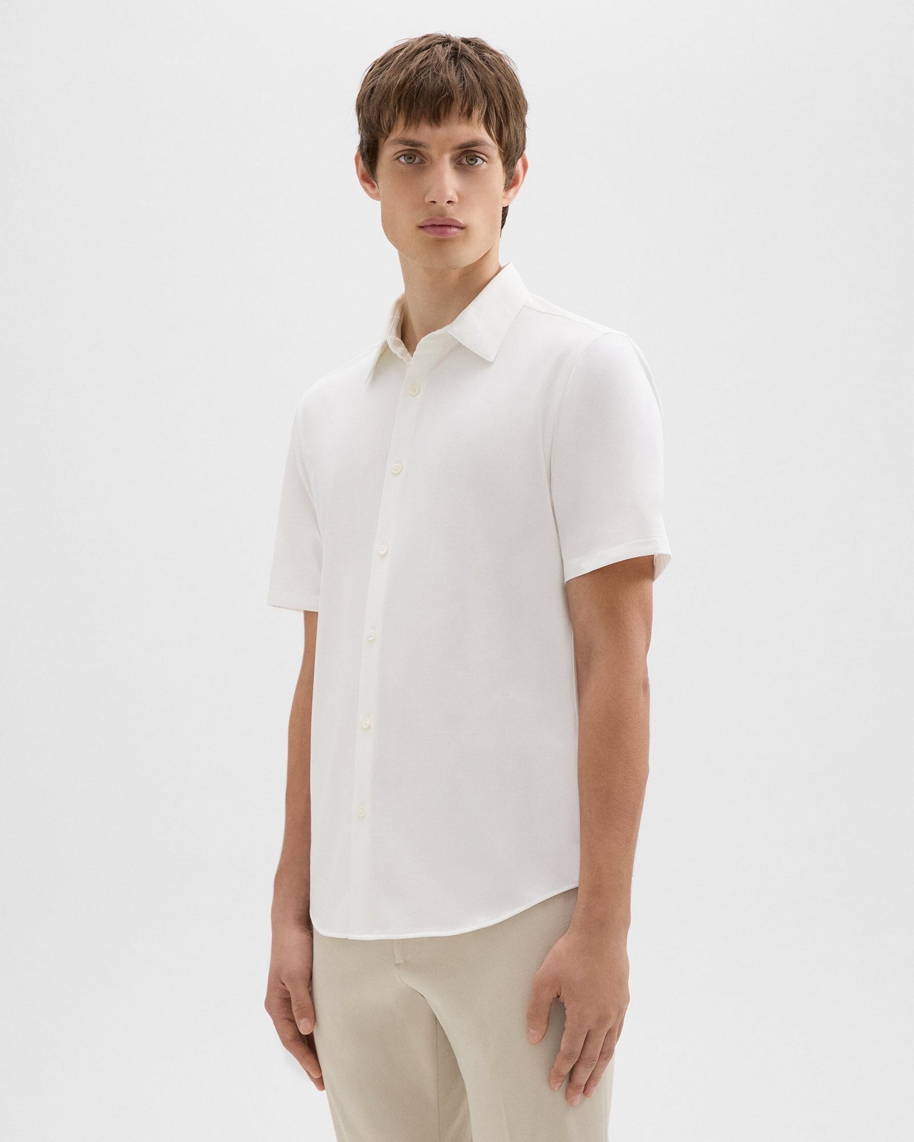 Irving Sylvain Structure Short Sleeve Shirt