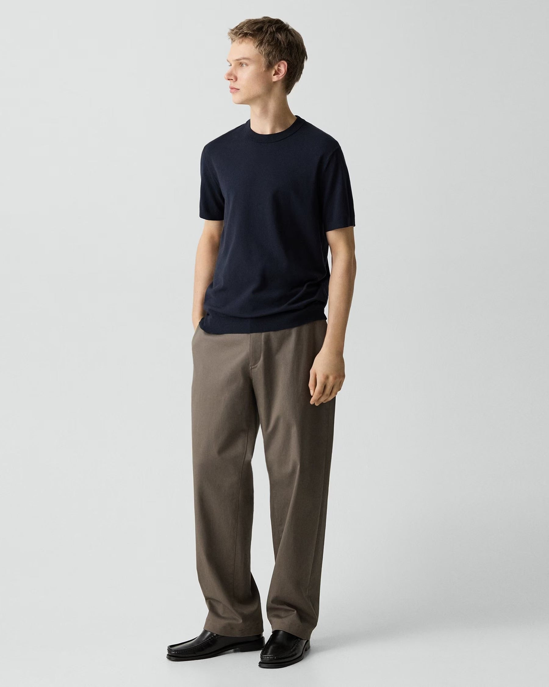 Soris Tee in Light Bilen Dark Eclipse