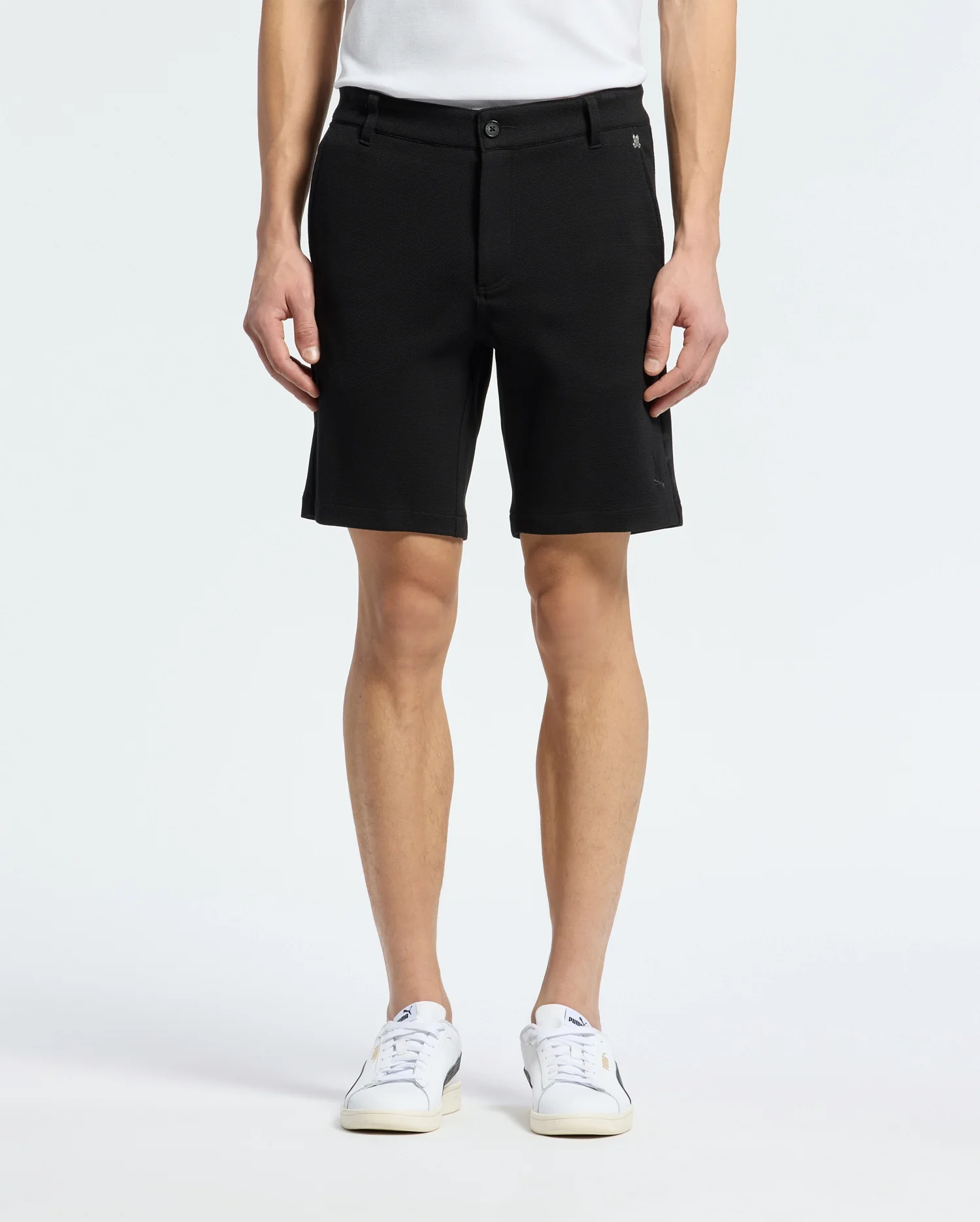 Shiro Knit Honeycomb Short Black