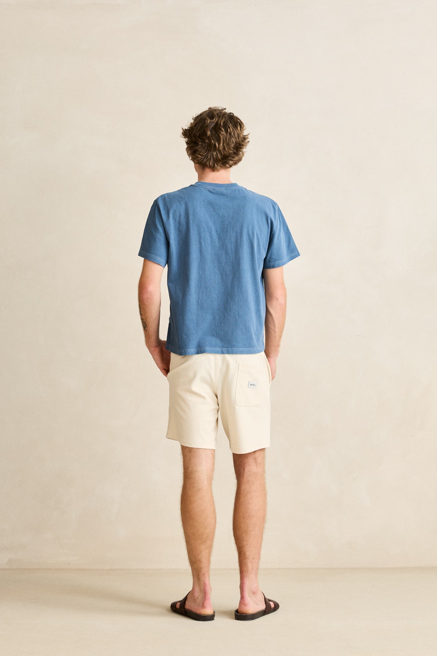 Reverse Terry Jam Short Natural