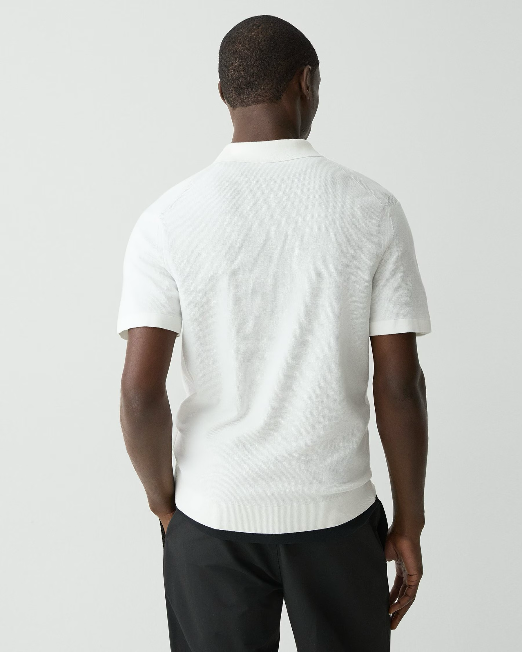 Goris Short Sleeve Polo White