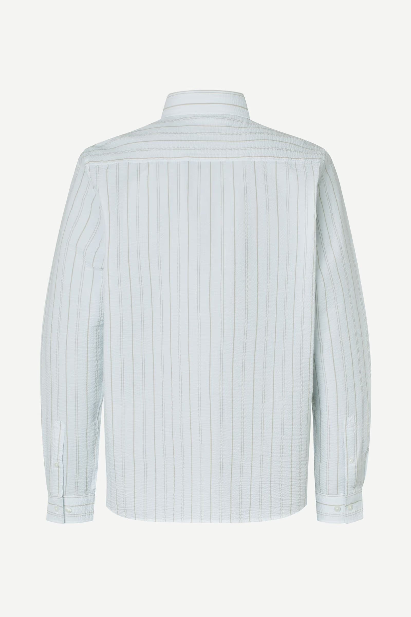 Saryan J Long Sleeve Shirt Skywriting Stripe