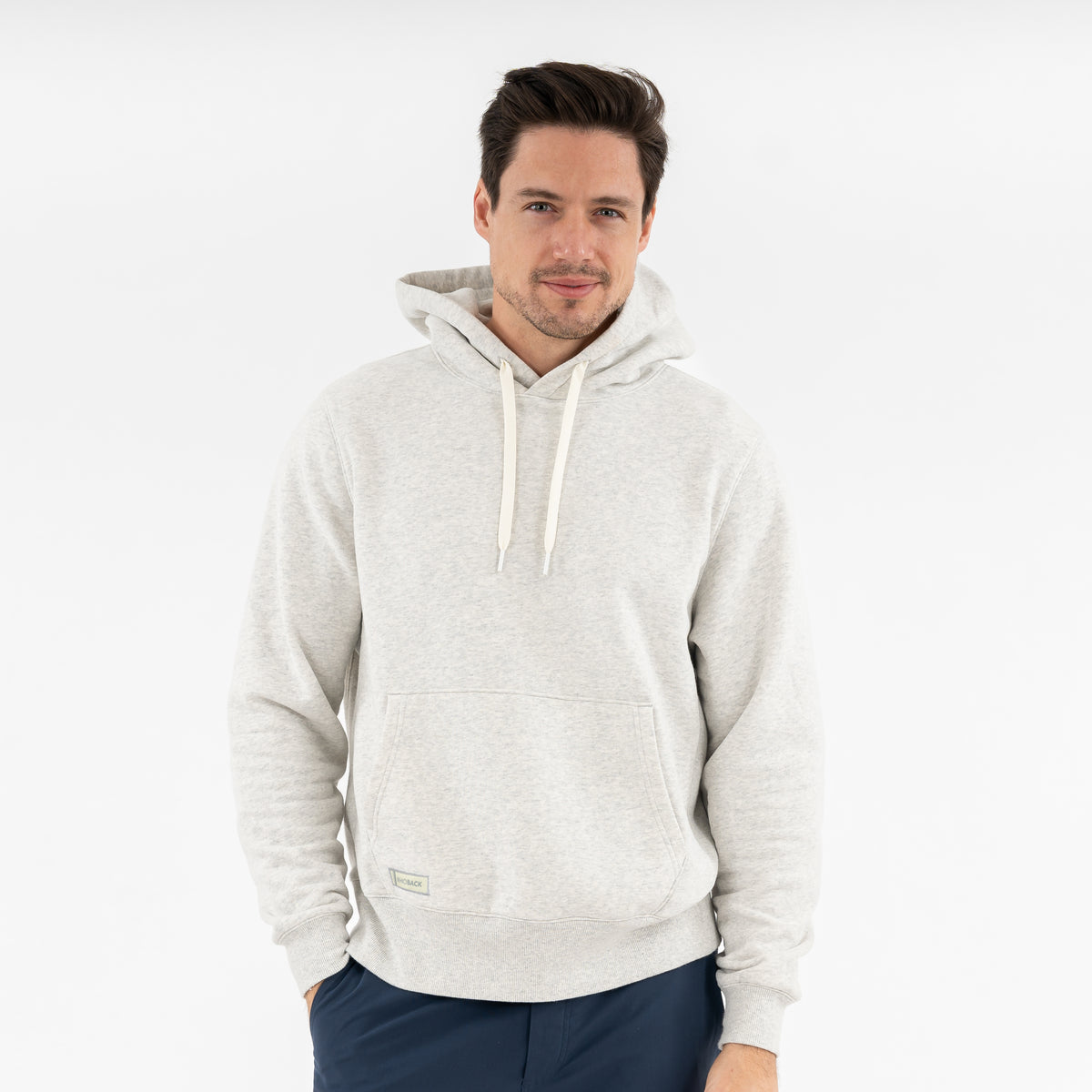 Fleece Ready Pullover Hoodie Heather Ivory