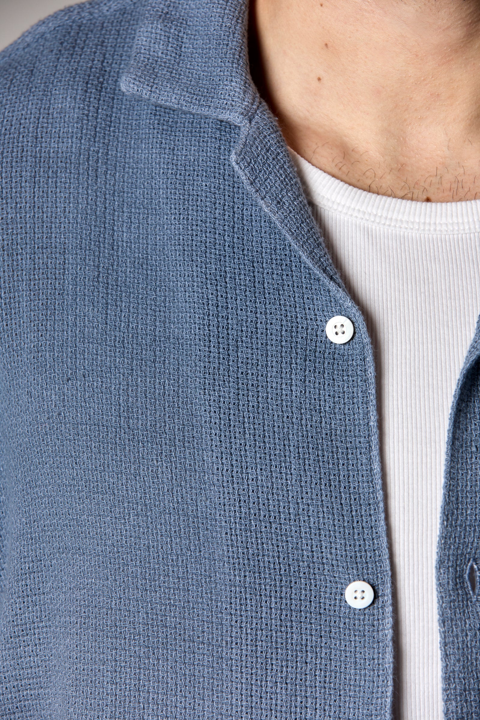 Bahamas S/S Dip Dyed Camp Shirt Navy Dip Dye