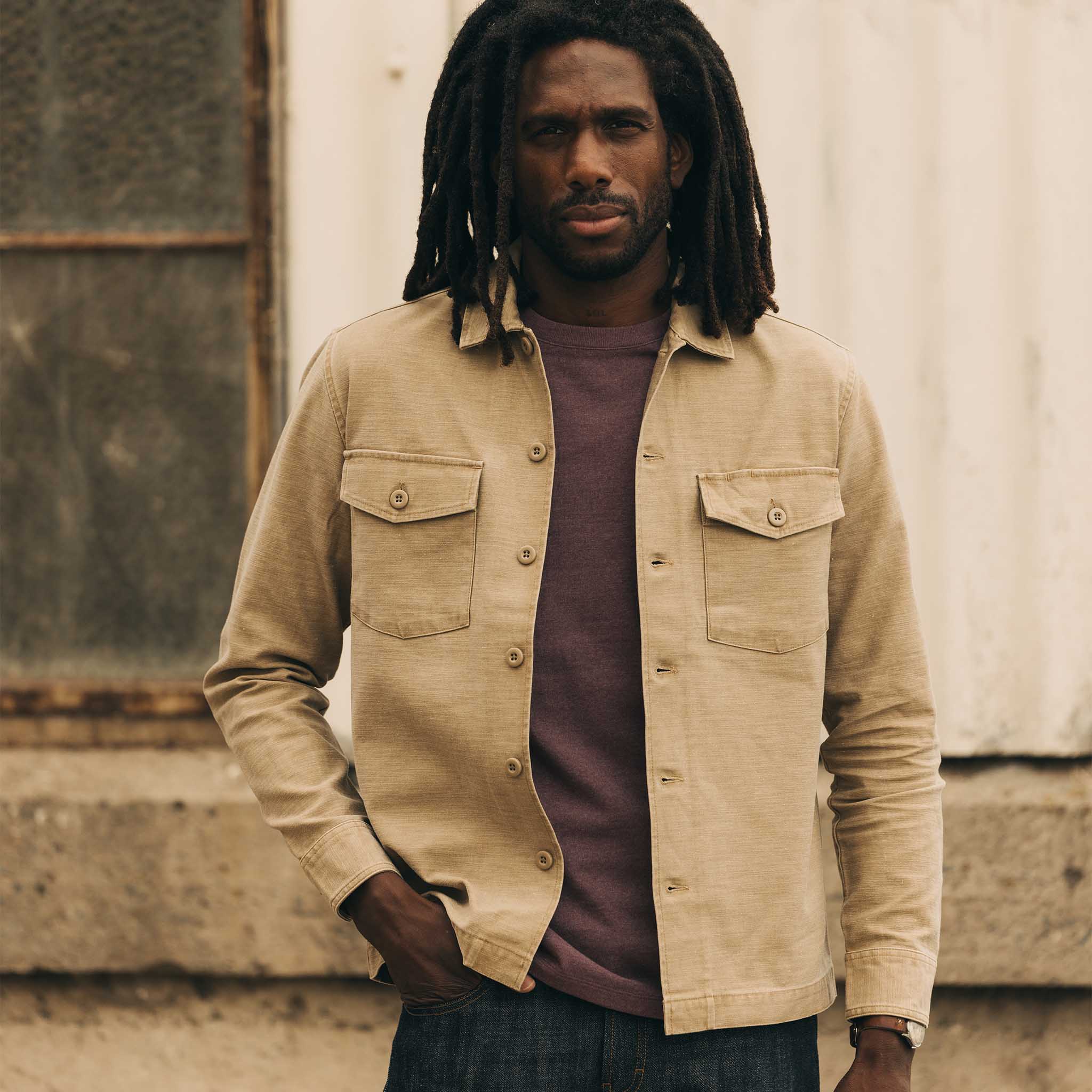 The Surplus Sateen Shirt