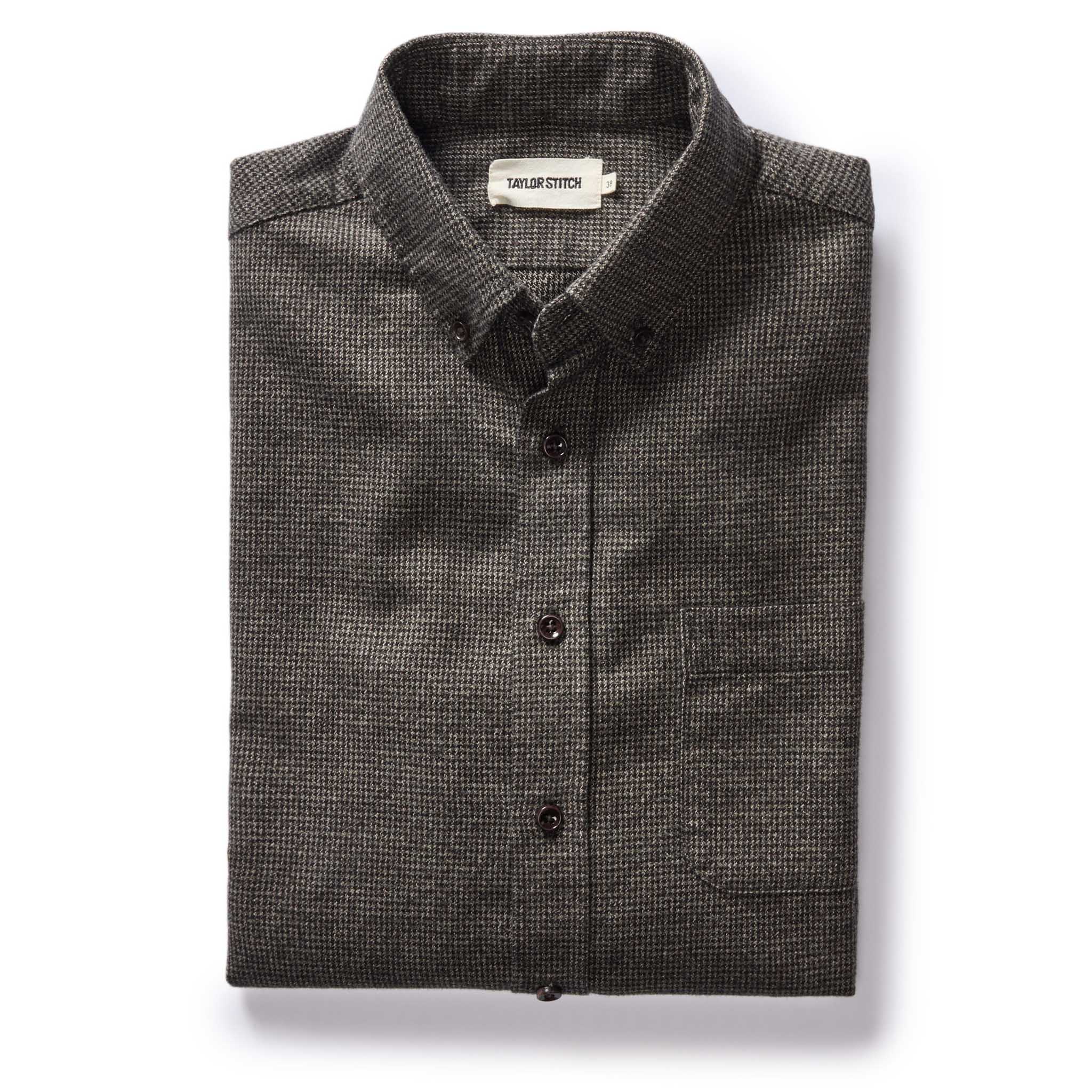 The Jack Shirt, Dark Forest Houndstooth