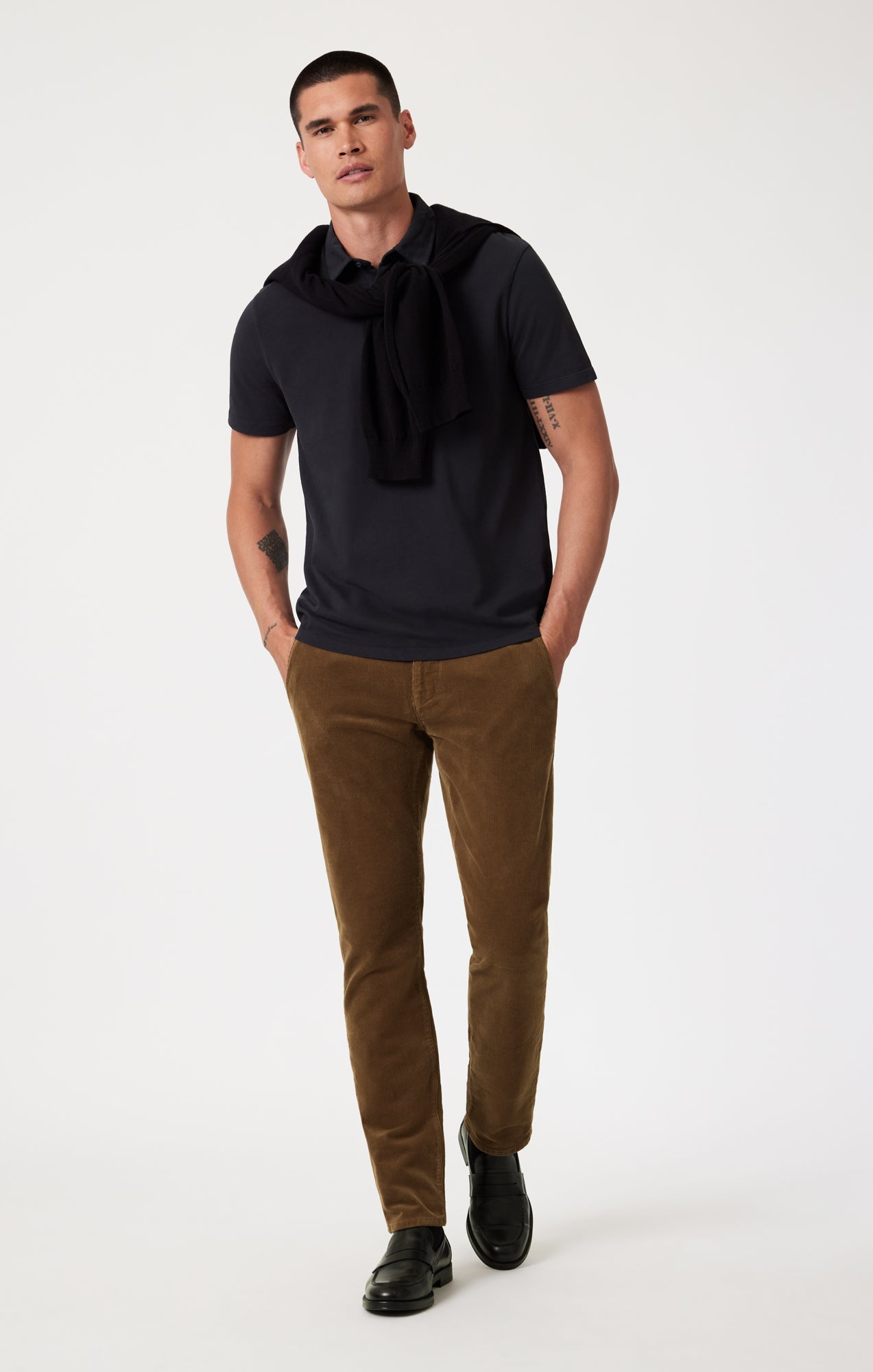 Milton Slim Straight Cord Teddy