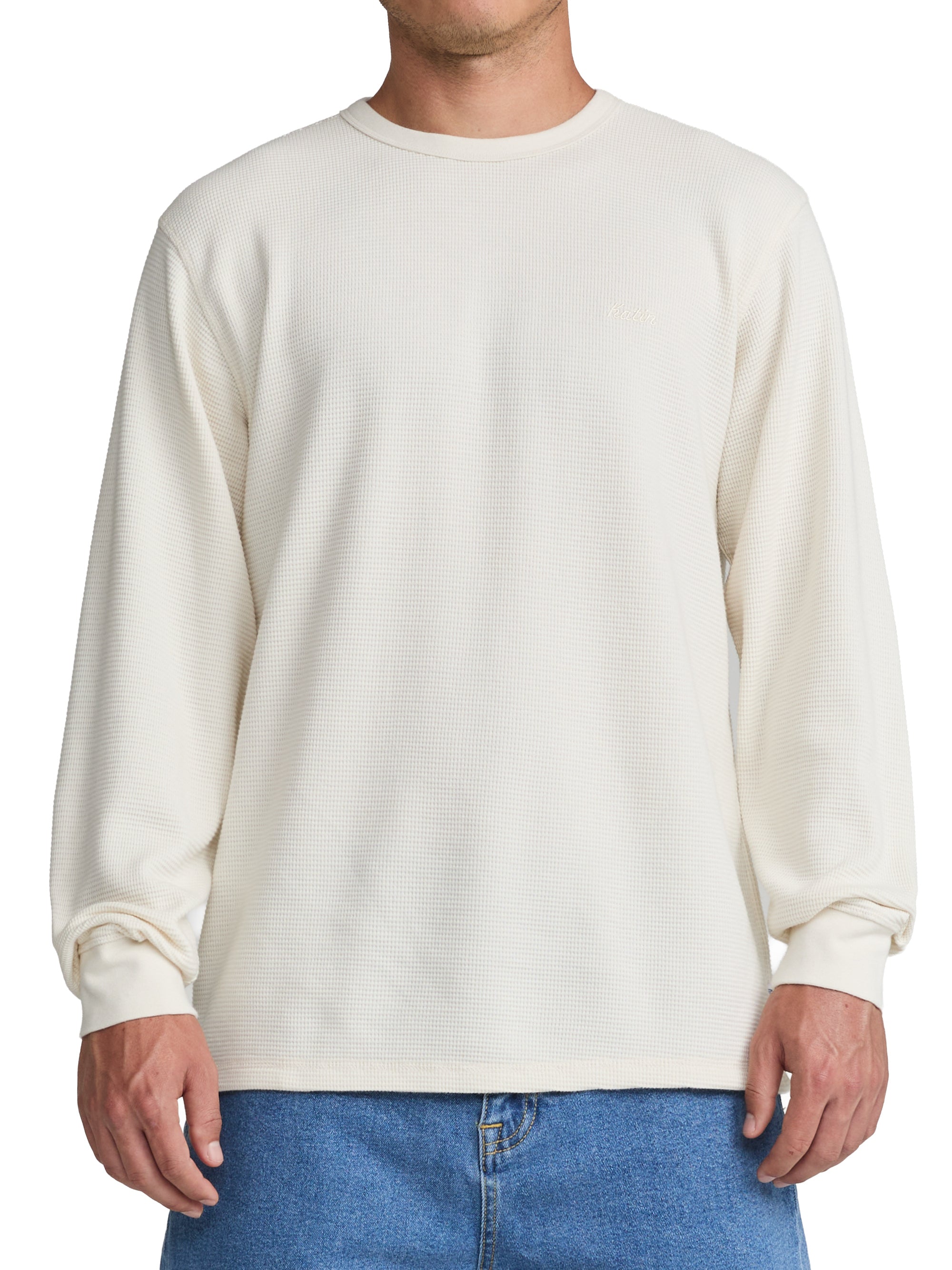 Therman Thermal Tee Vintage White