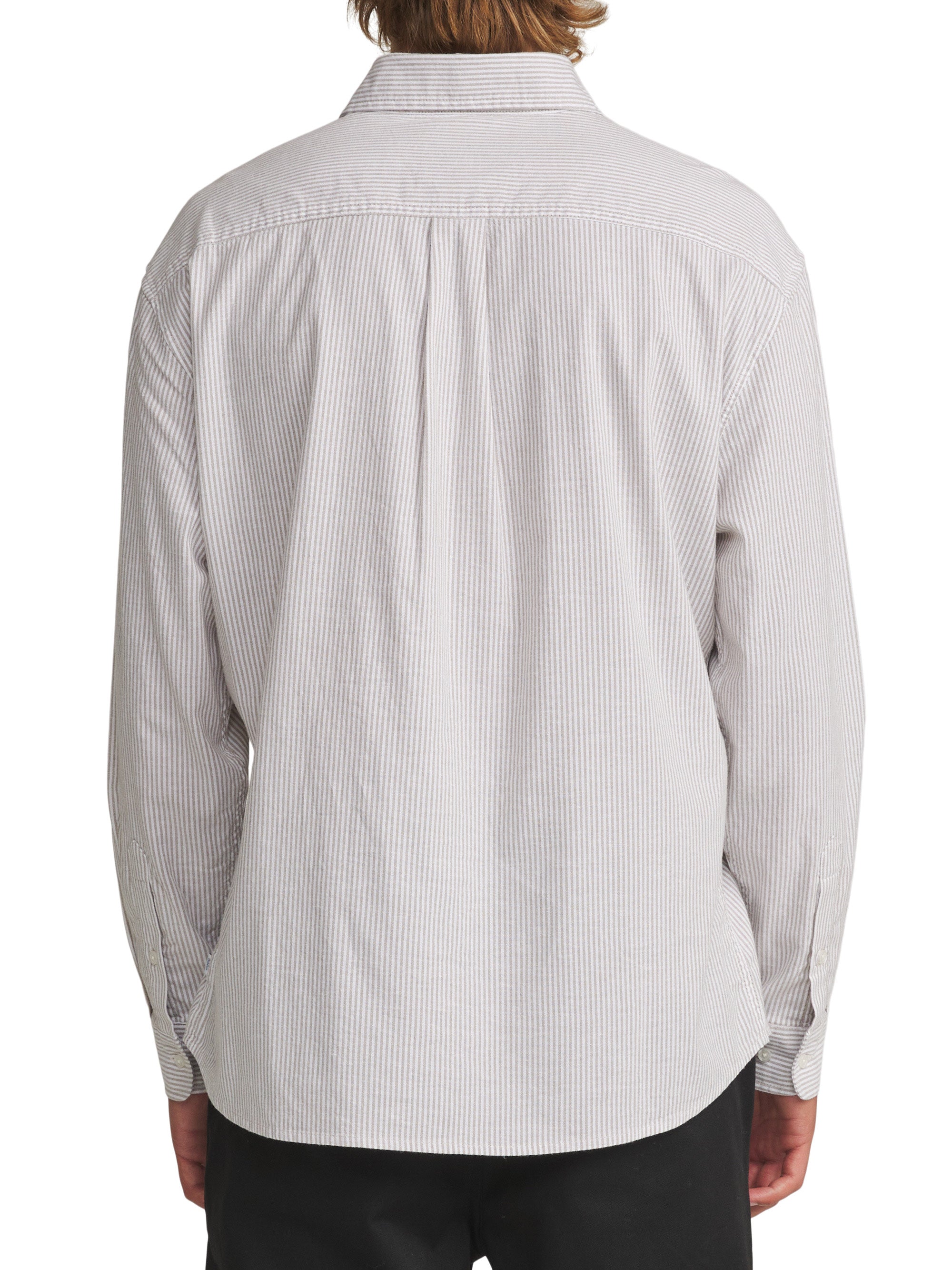 Ezra Long Sleeve Shirt Moss