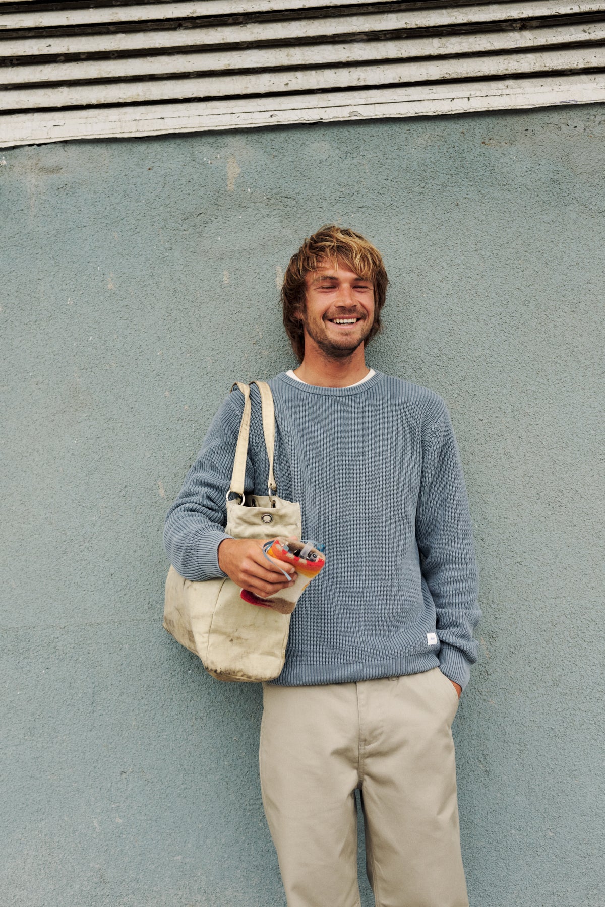 Swell Sweater Tempest Blue