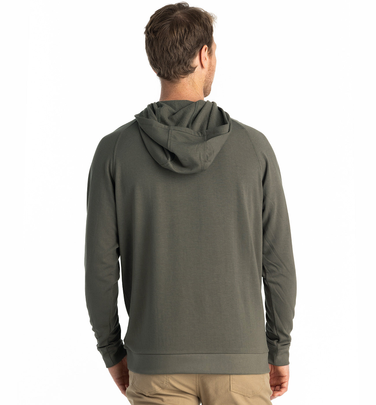 Bamboo Fleece Hoodie in Fatigue