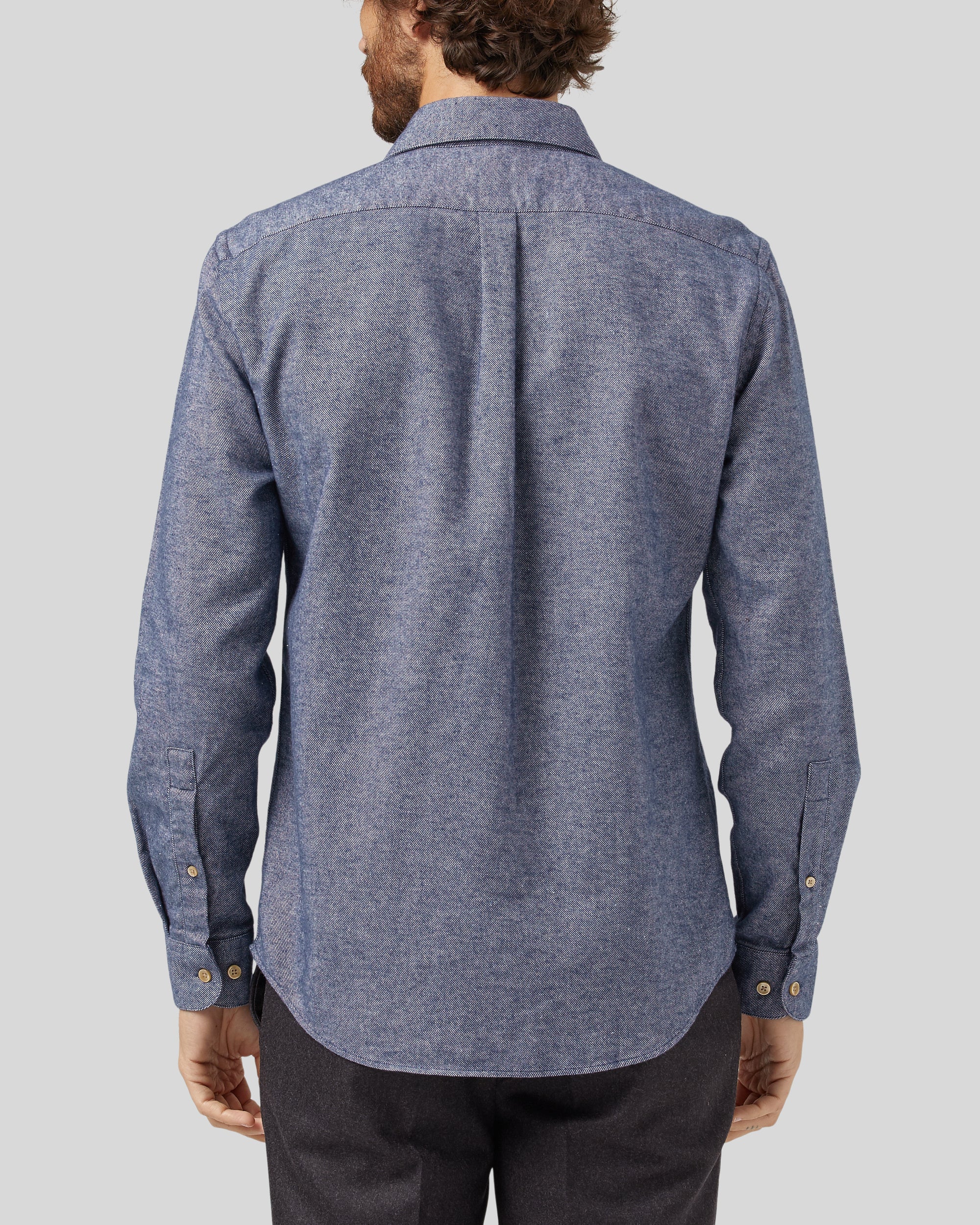Teca Long Sleeve Shirt Indigo