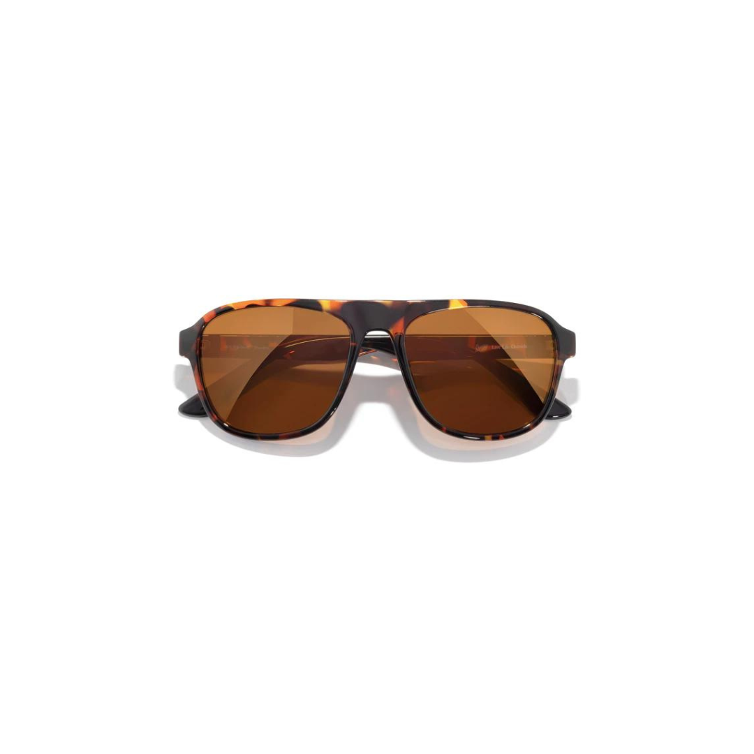 Shoreline Polarized Sunglasses Tortoise Bronze
