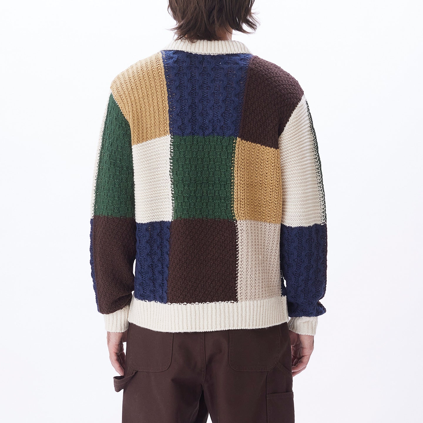 Oliver Patchwork Sweater Patchwork