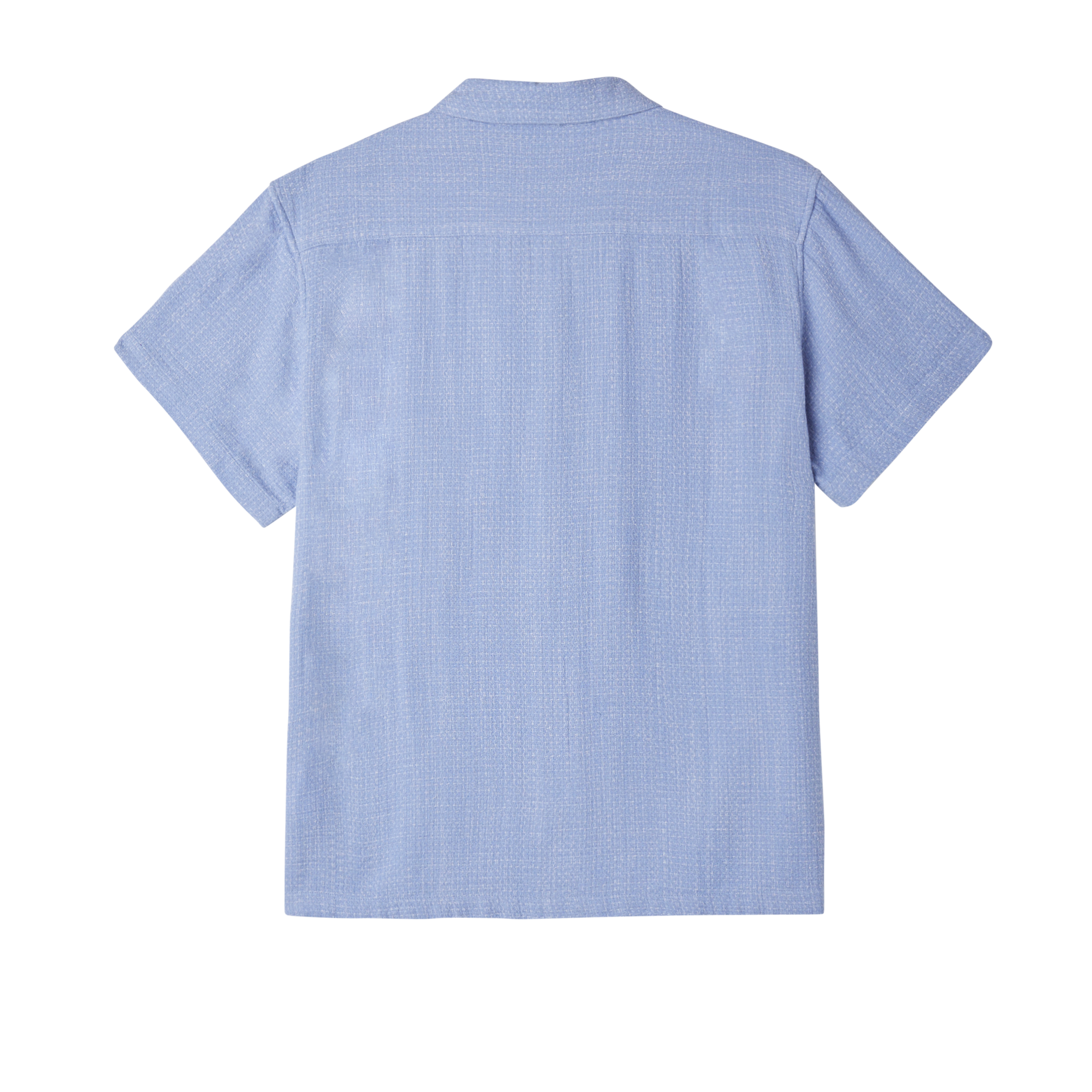 Feather Woven Shirt Hydrangea