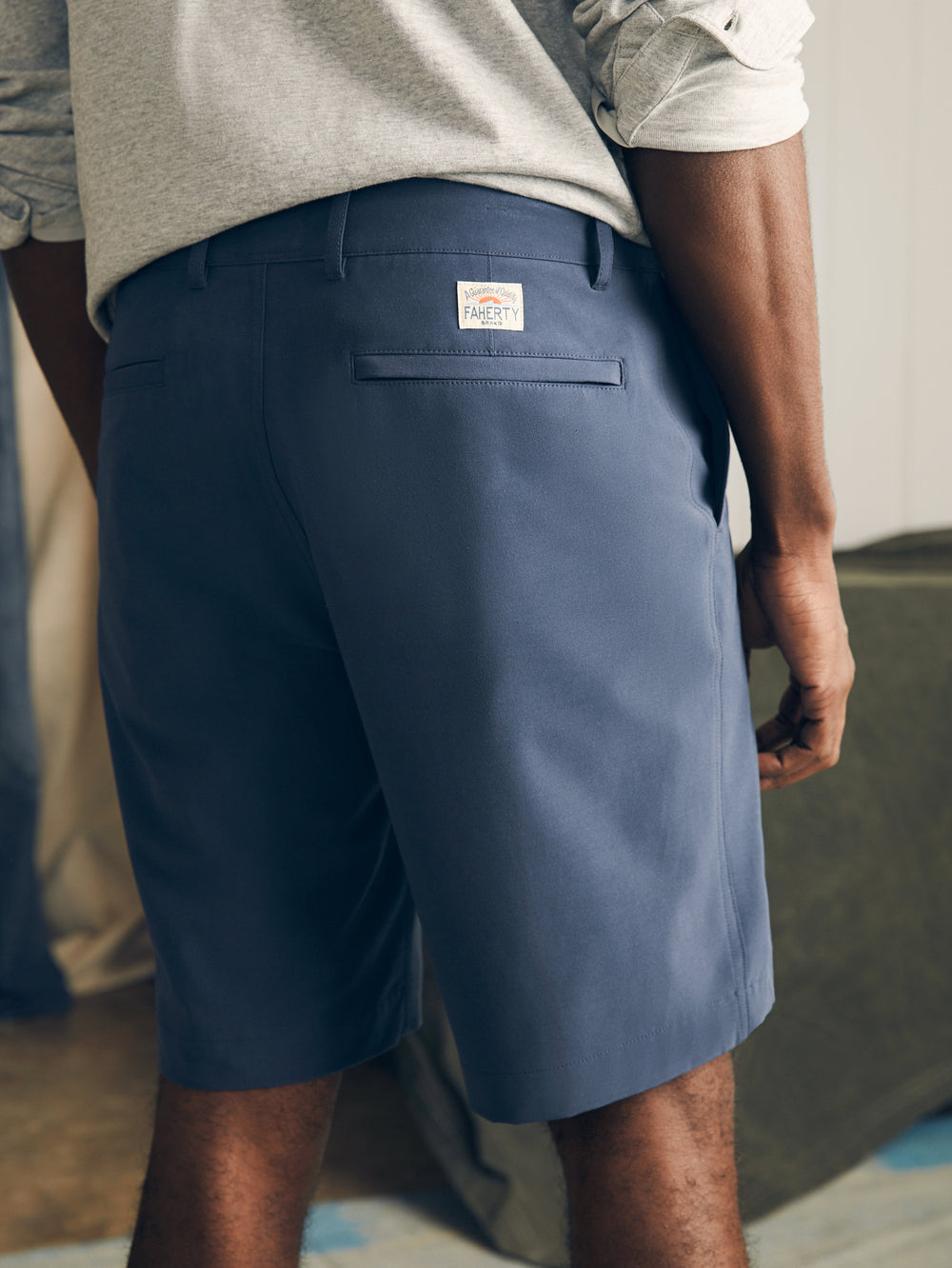 Belt Loop All Day Shorts Dark Blue Nights