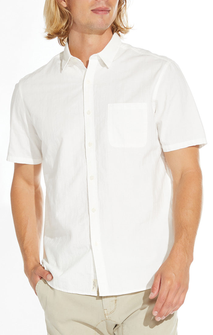 Whittier Short Sleeve Shirt White