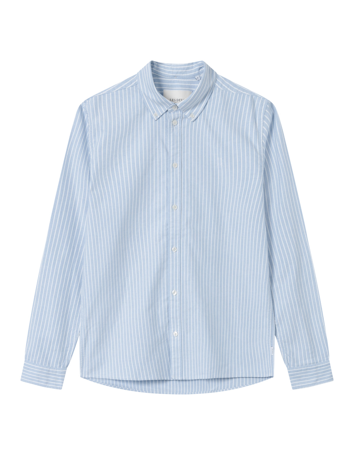 Kristian Oxford Shirt - Stripes Light Blue/White