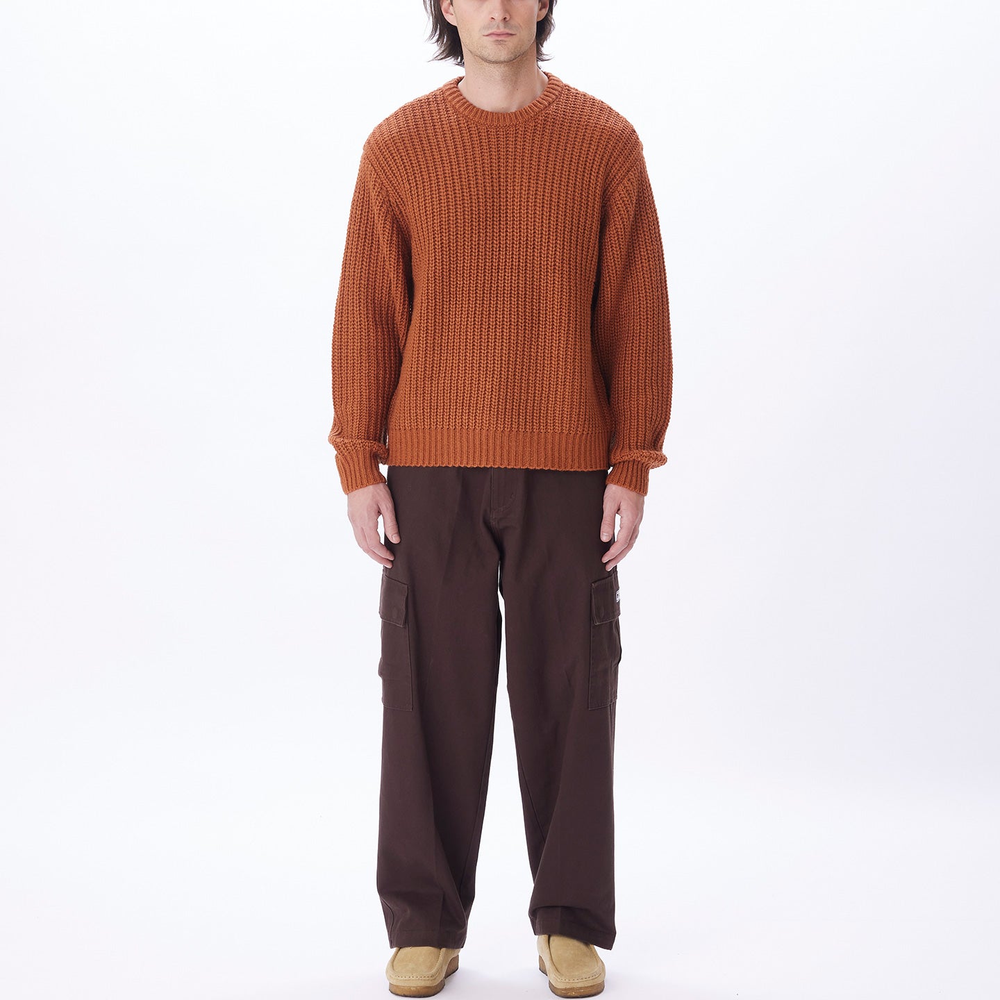 Theo Sweater Chestnut Brown