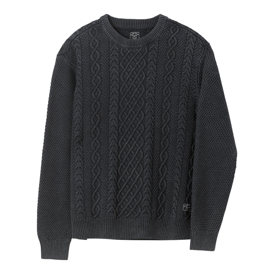 Big Sur Cable-Knit Sweater Black