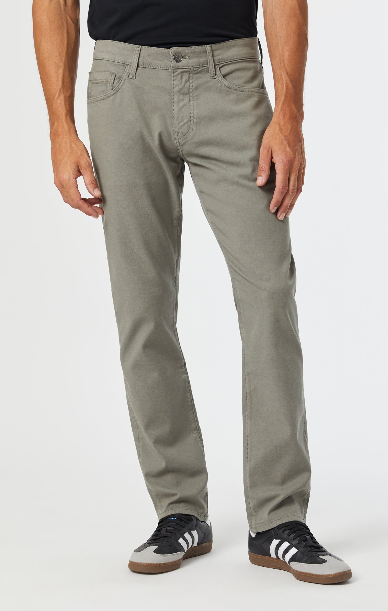 Marcus Luxe Twill Chino Pewter