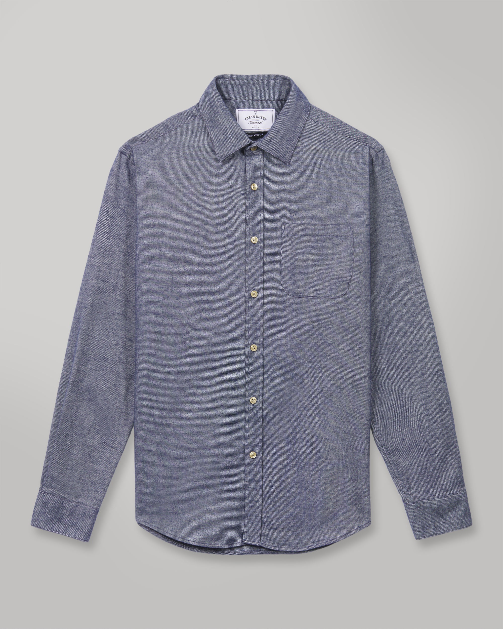 Teca Long Sleeve Shirt Indigo