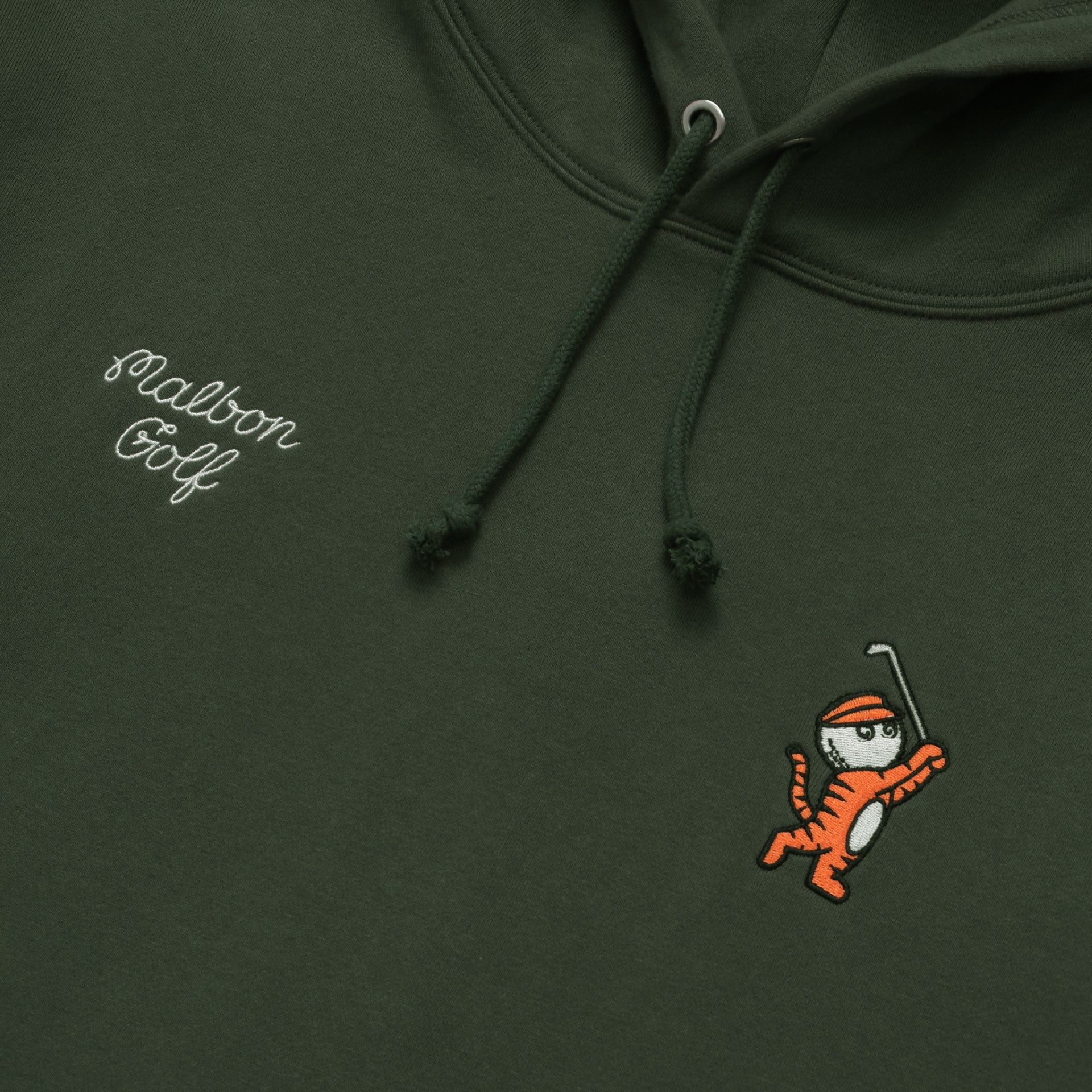 Tiger Buckets Hoodie Hunter Green