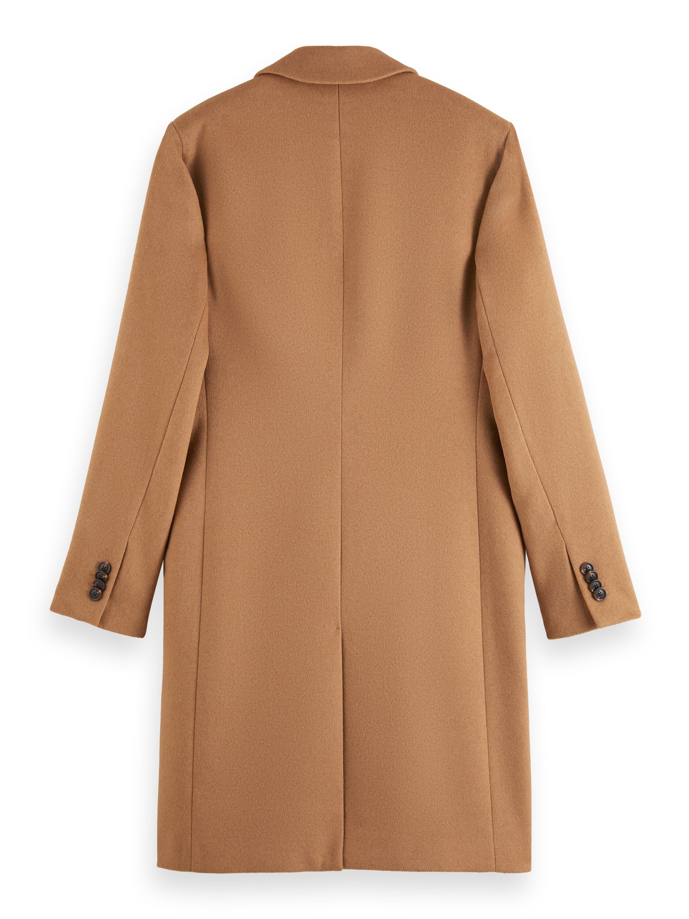 Classic camel wool store coat