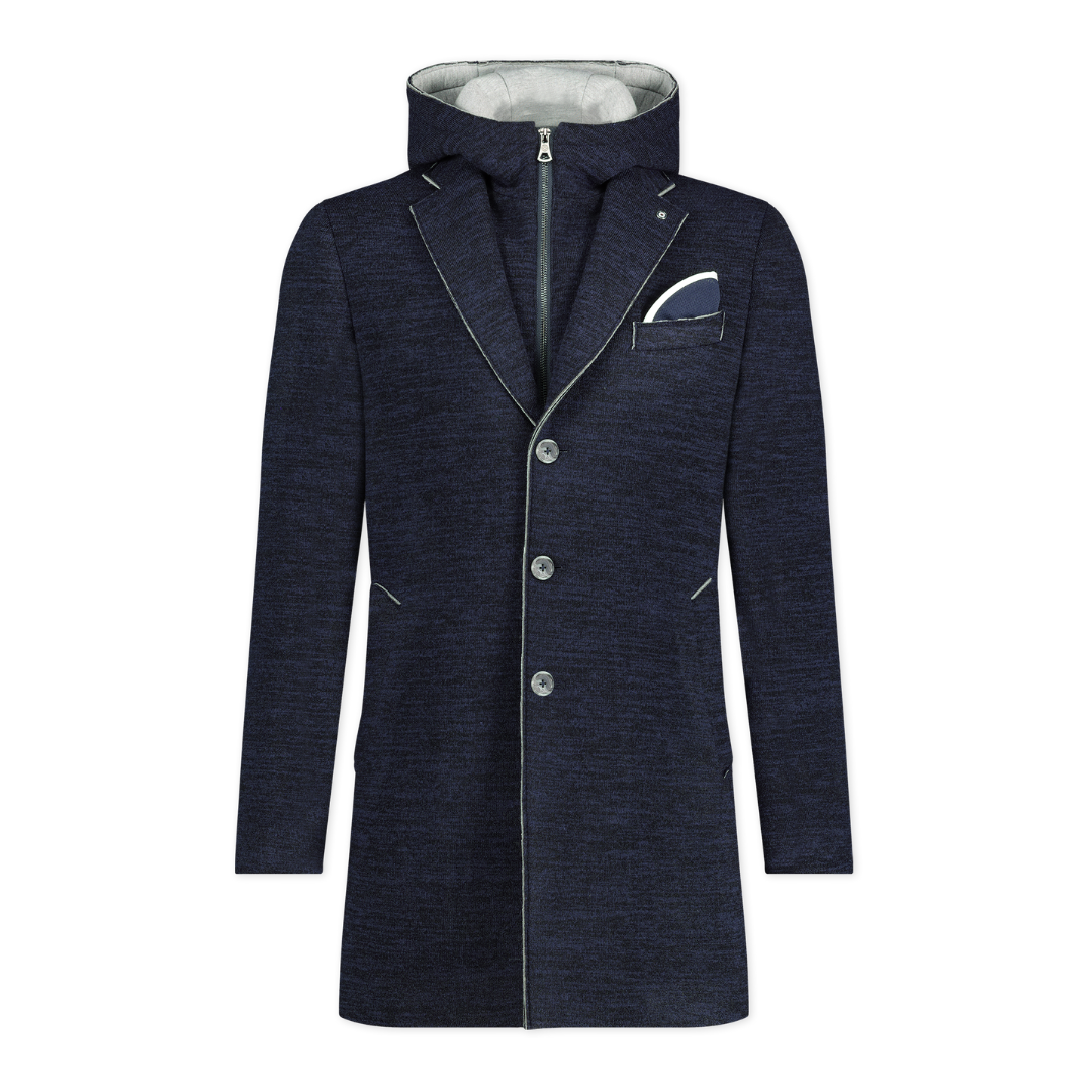 Top Coat w/ Removable Inlay Navy