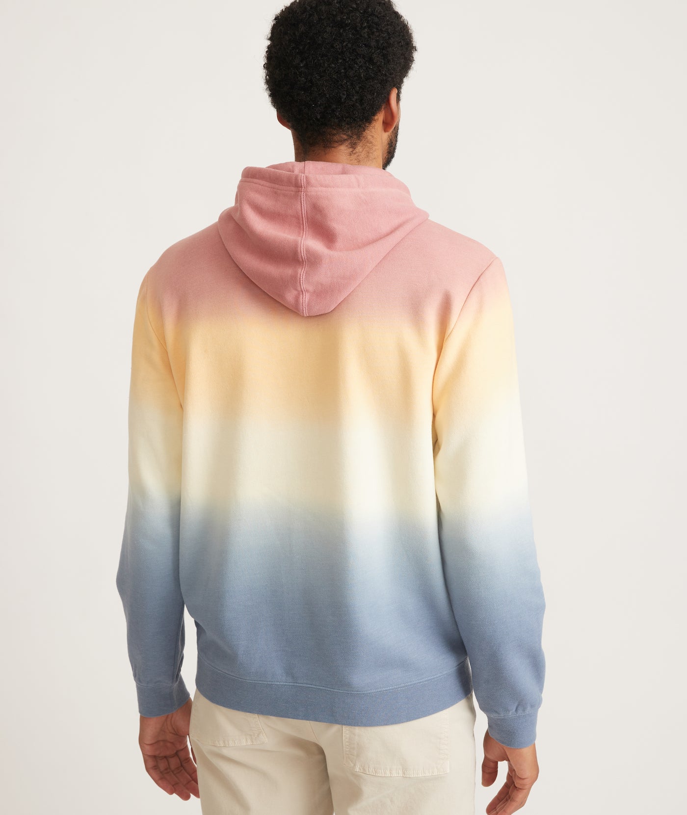 Signature Fleece Hoodie Sunset Ombre