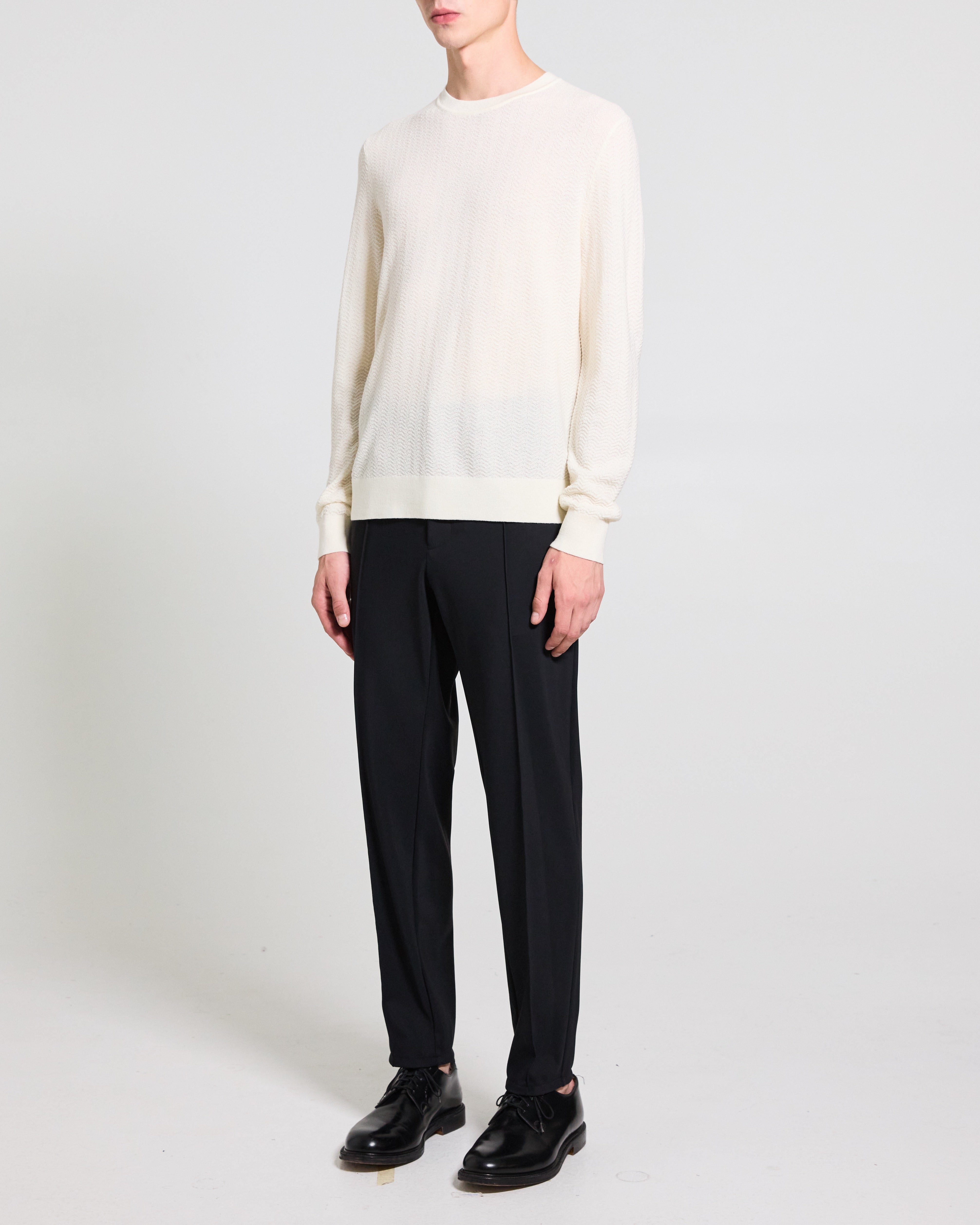 Merino Crewneck Sweater Ivory