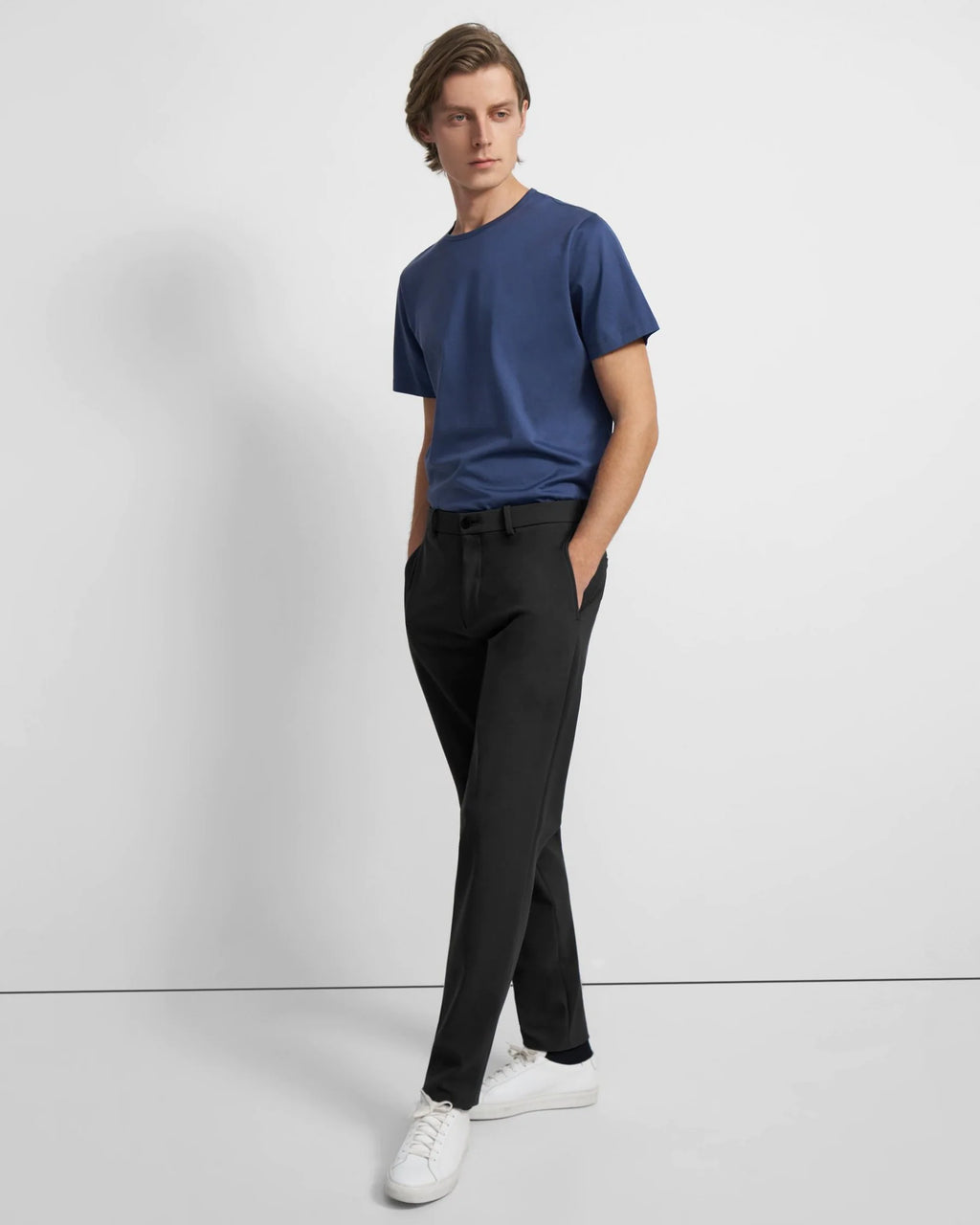 Theory 2024年 Precision Ponte Zaine スラックス Blue Precision Ponte Zaine Pant | Theory