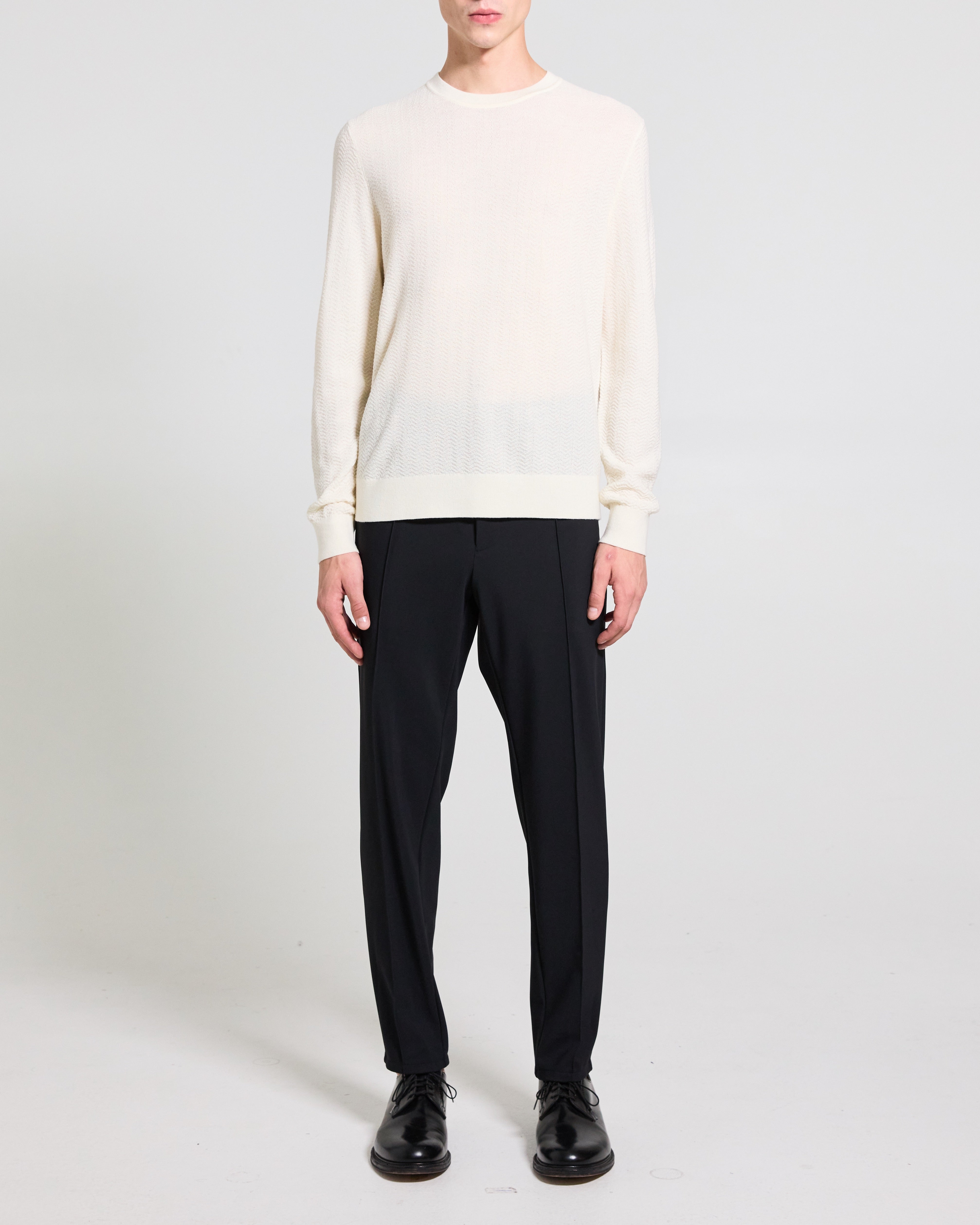 Merino Crewneck Sweater Ivory