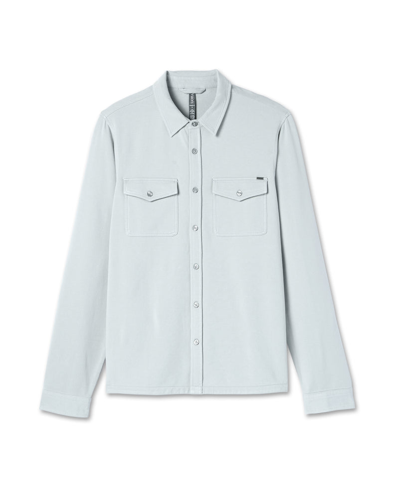 Boulevard Shirt Jacket Sky Grey