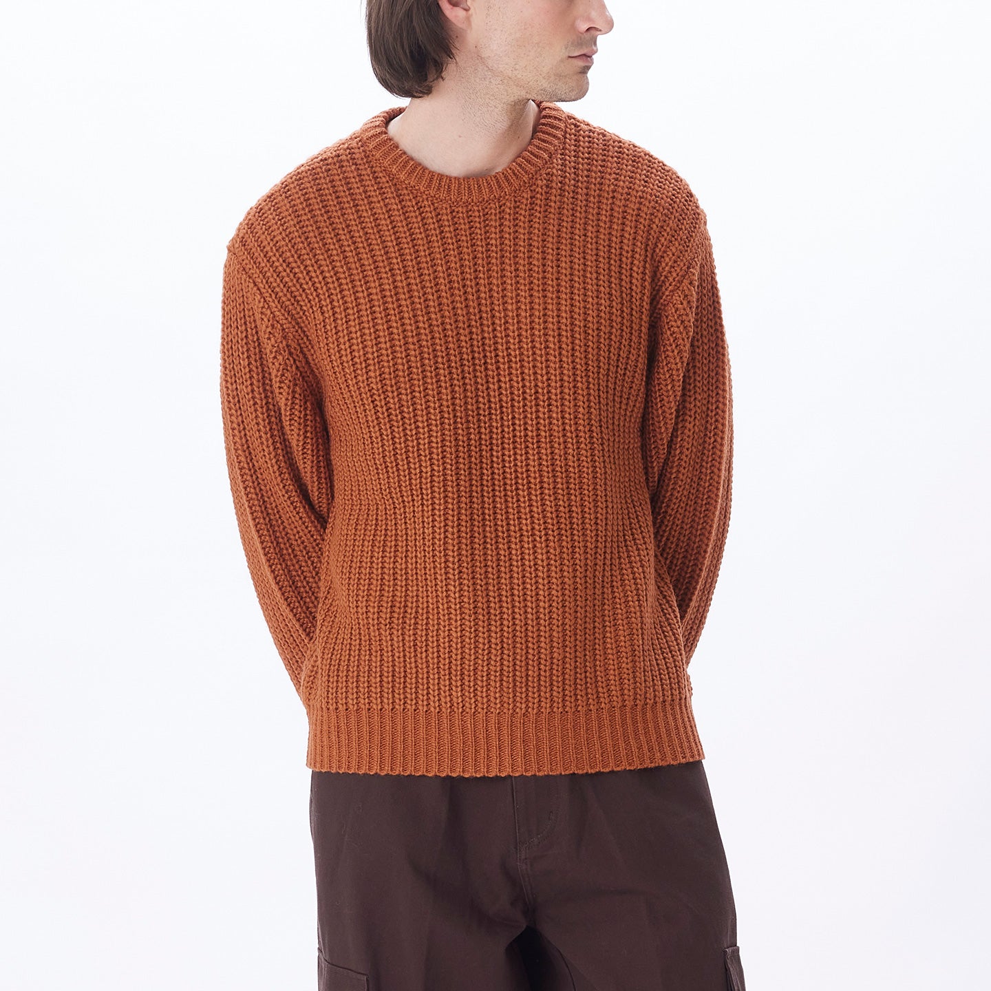 Theo Sweater Chestnut Brown