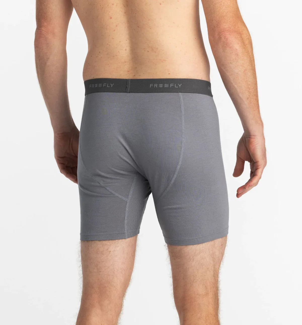 Bamboo Motion Boxer Brief Slate Blue