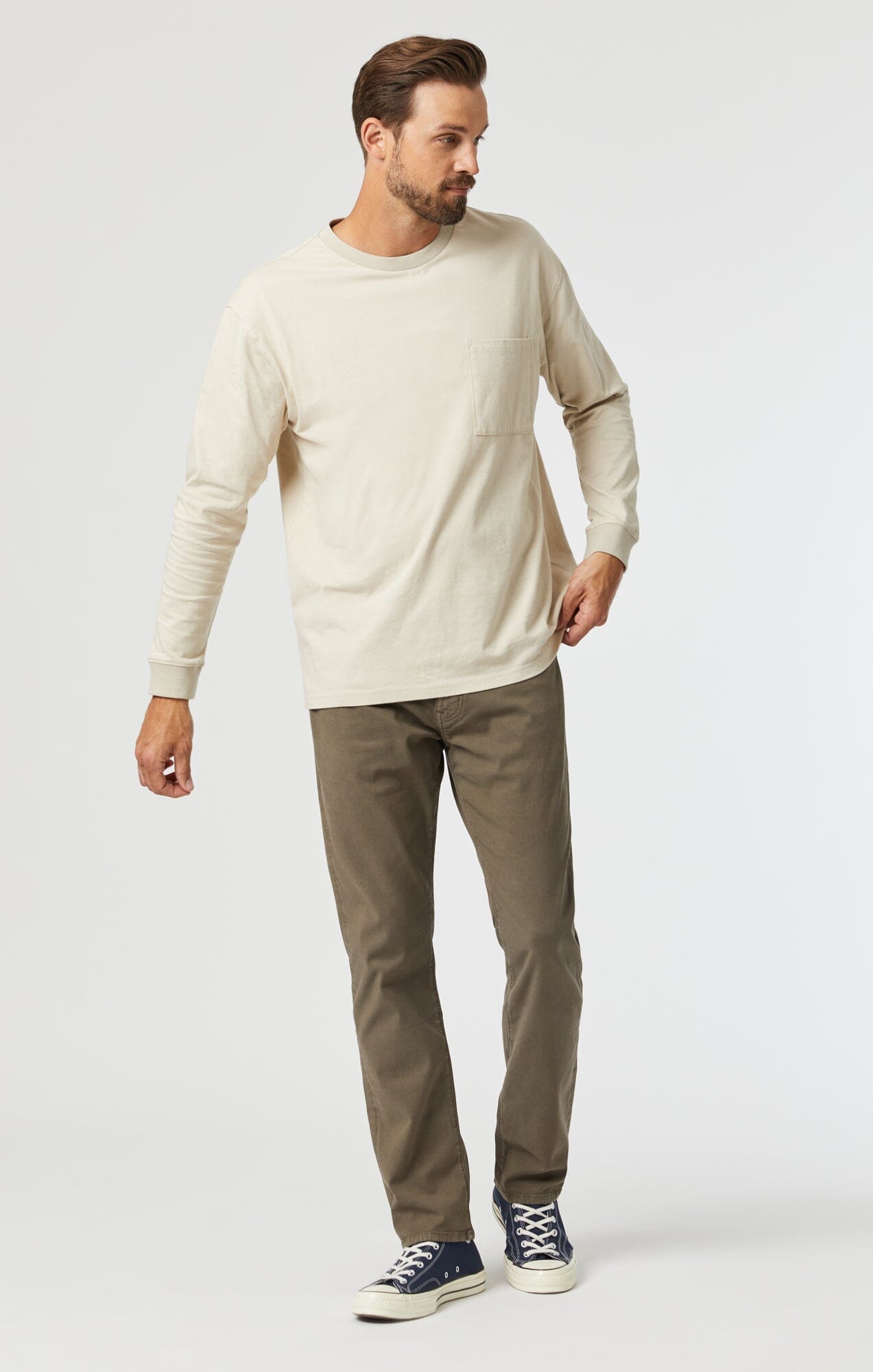 Marcus Luxe Twill Chino Canteen
